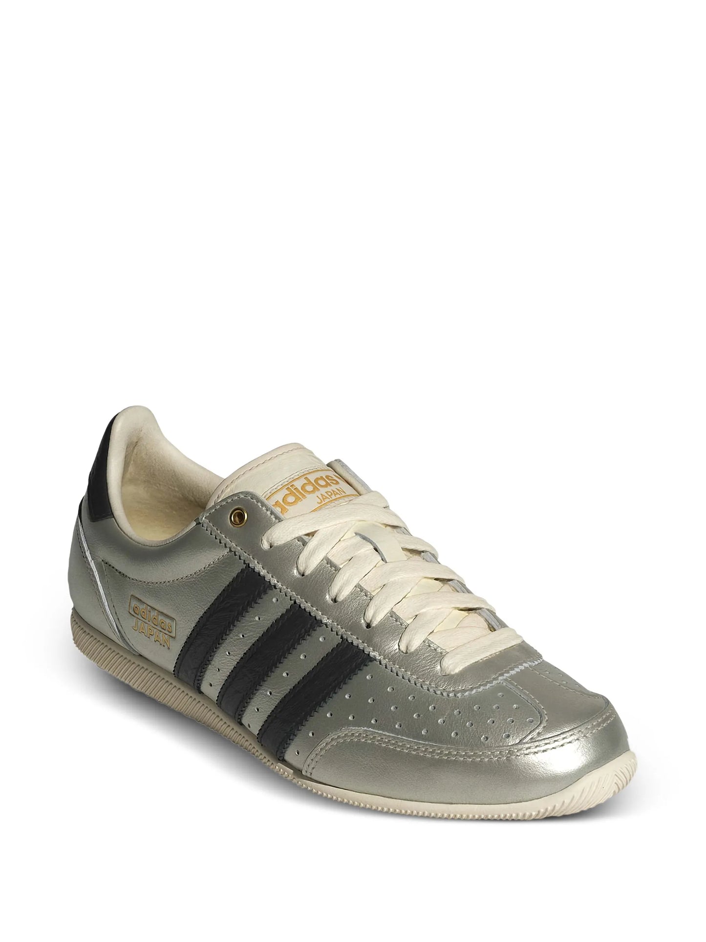 Japan three-stripe leather sneakers