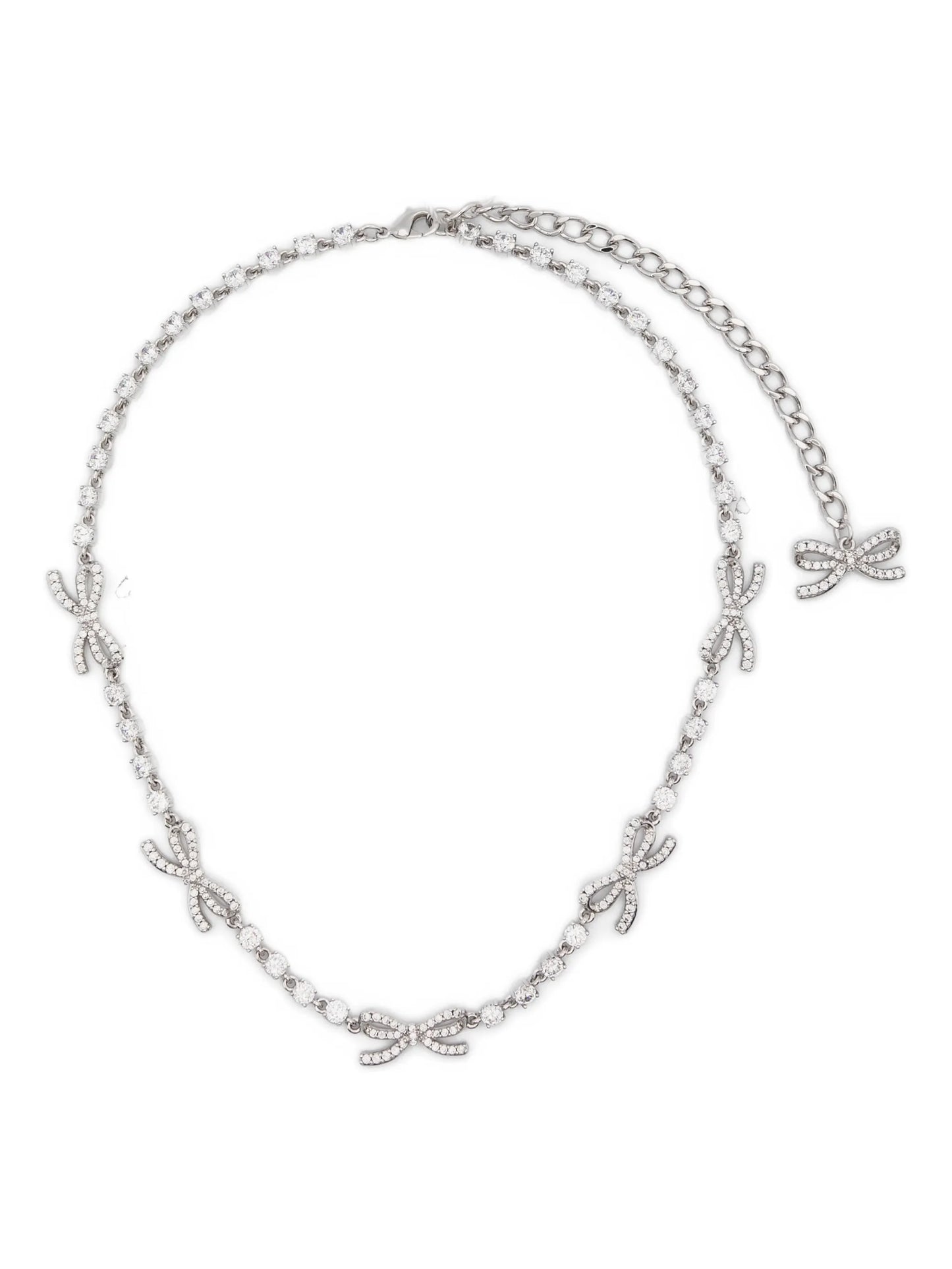 crystal-bow necklace