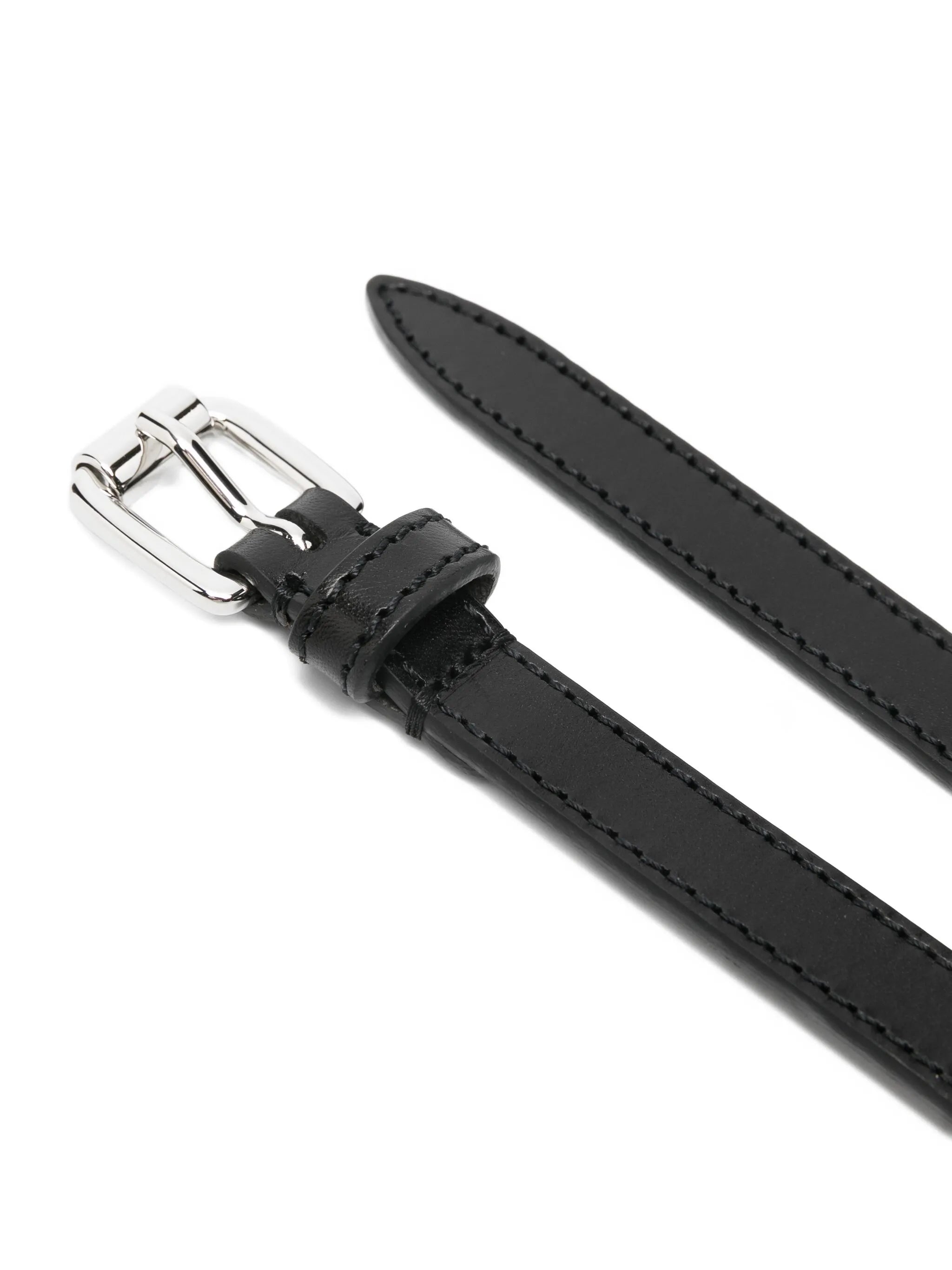 Chelsea buckled leather belt