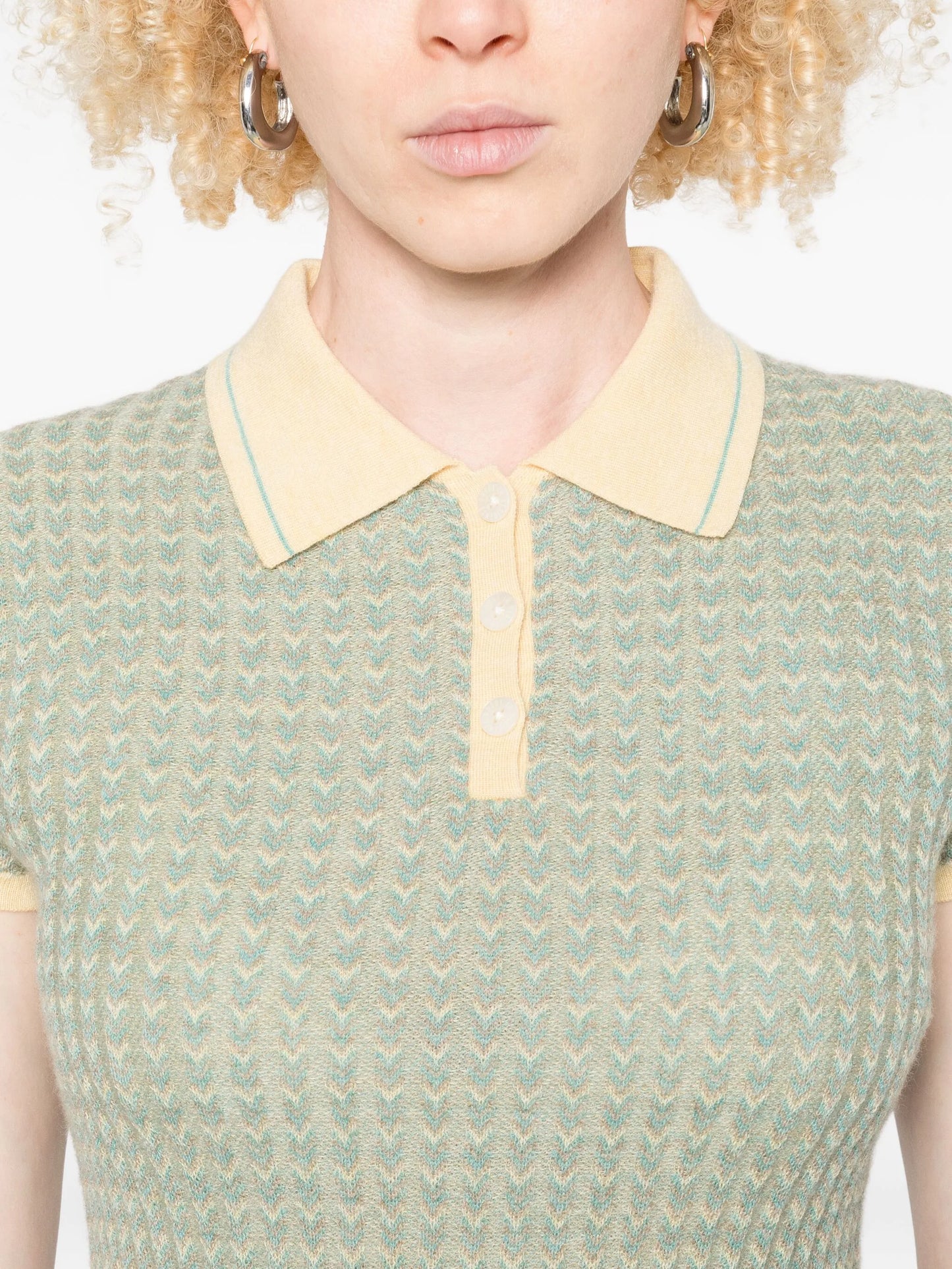 cashmere polo shirt