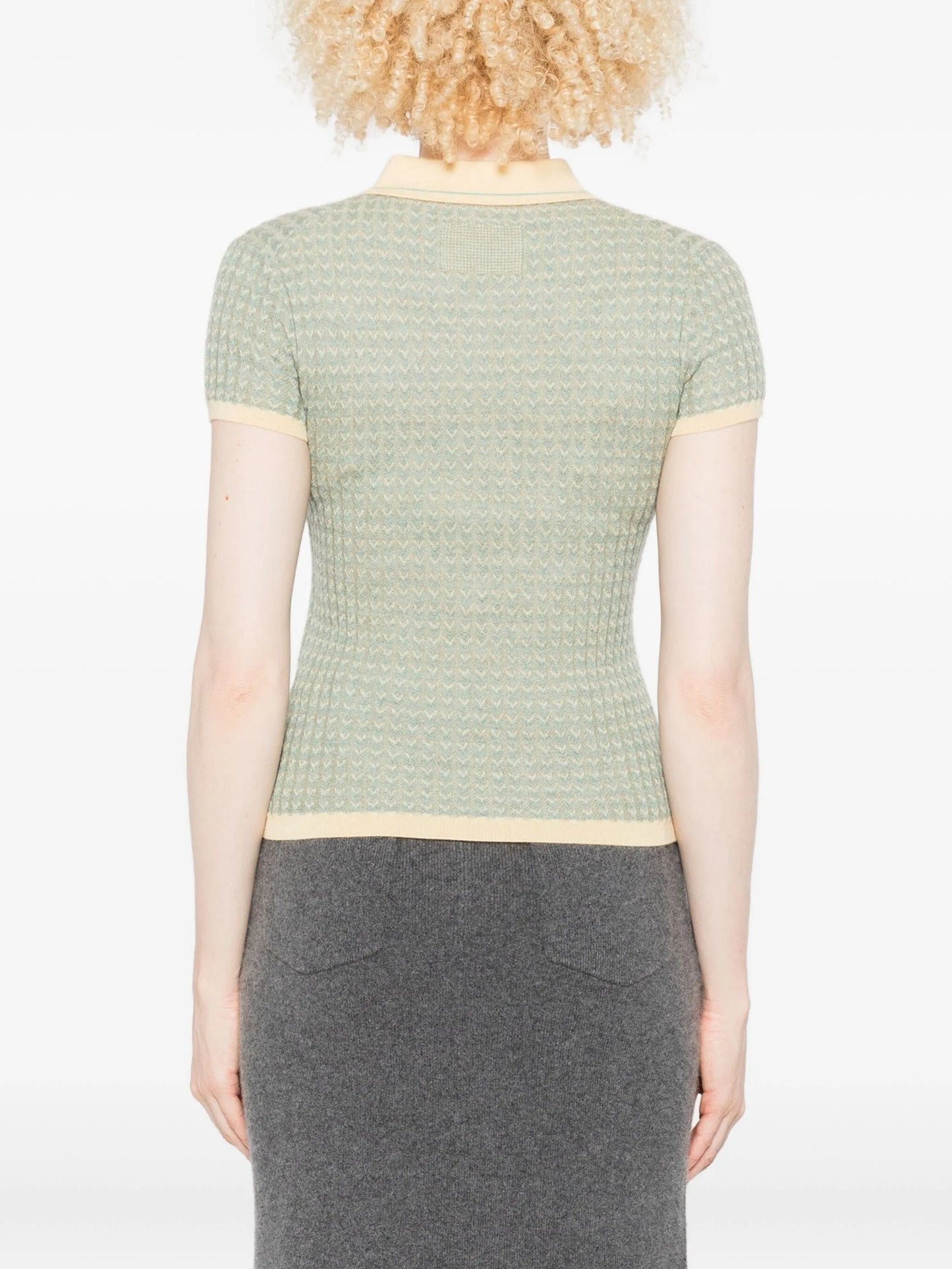 cashmere polo shirt