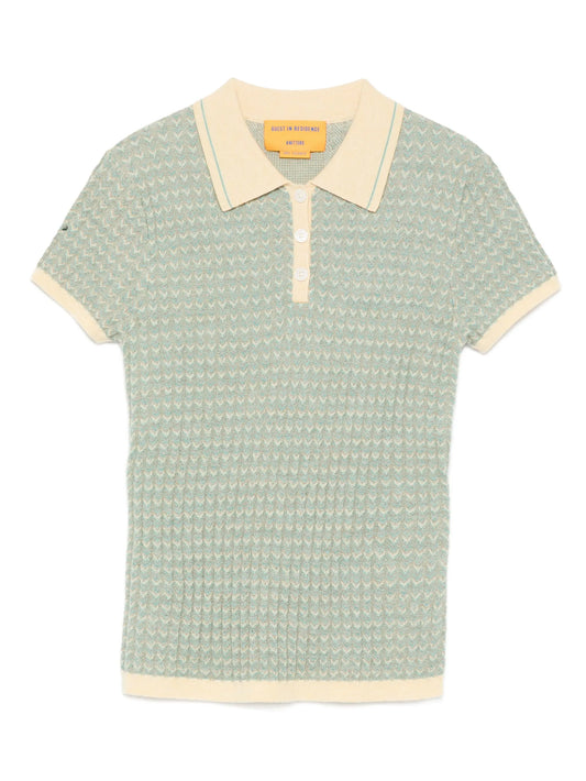 cashmere polo shirt