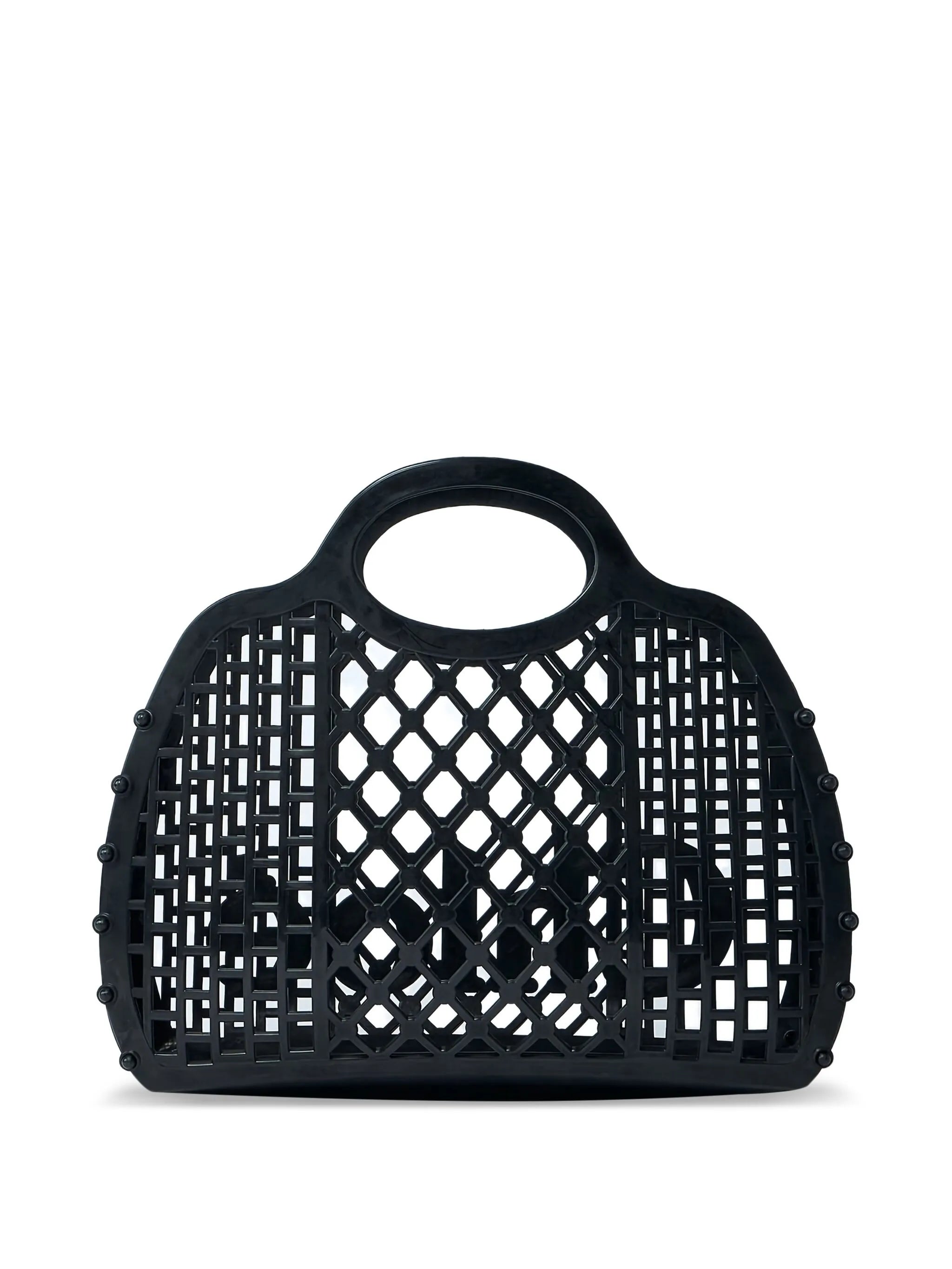 Cage logo-detail tote bag