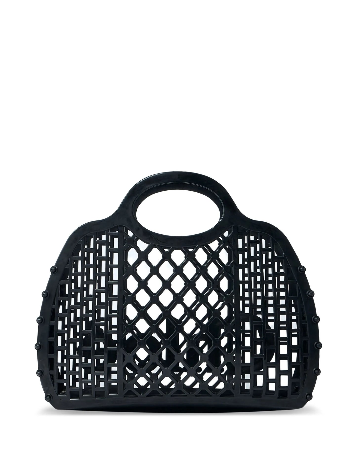 Cage logo-detail tote bag
