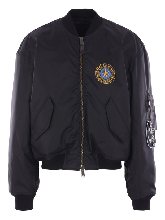 padded bomber jacket