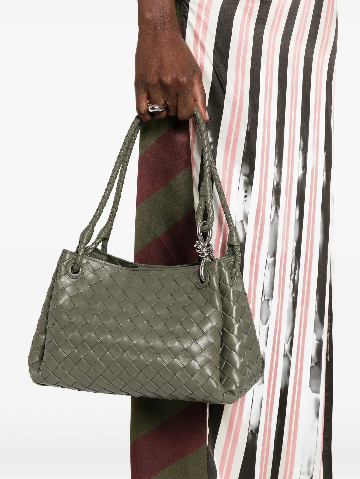 medium Parachute Intrecciato woven tote bag