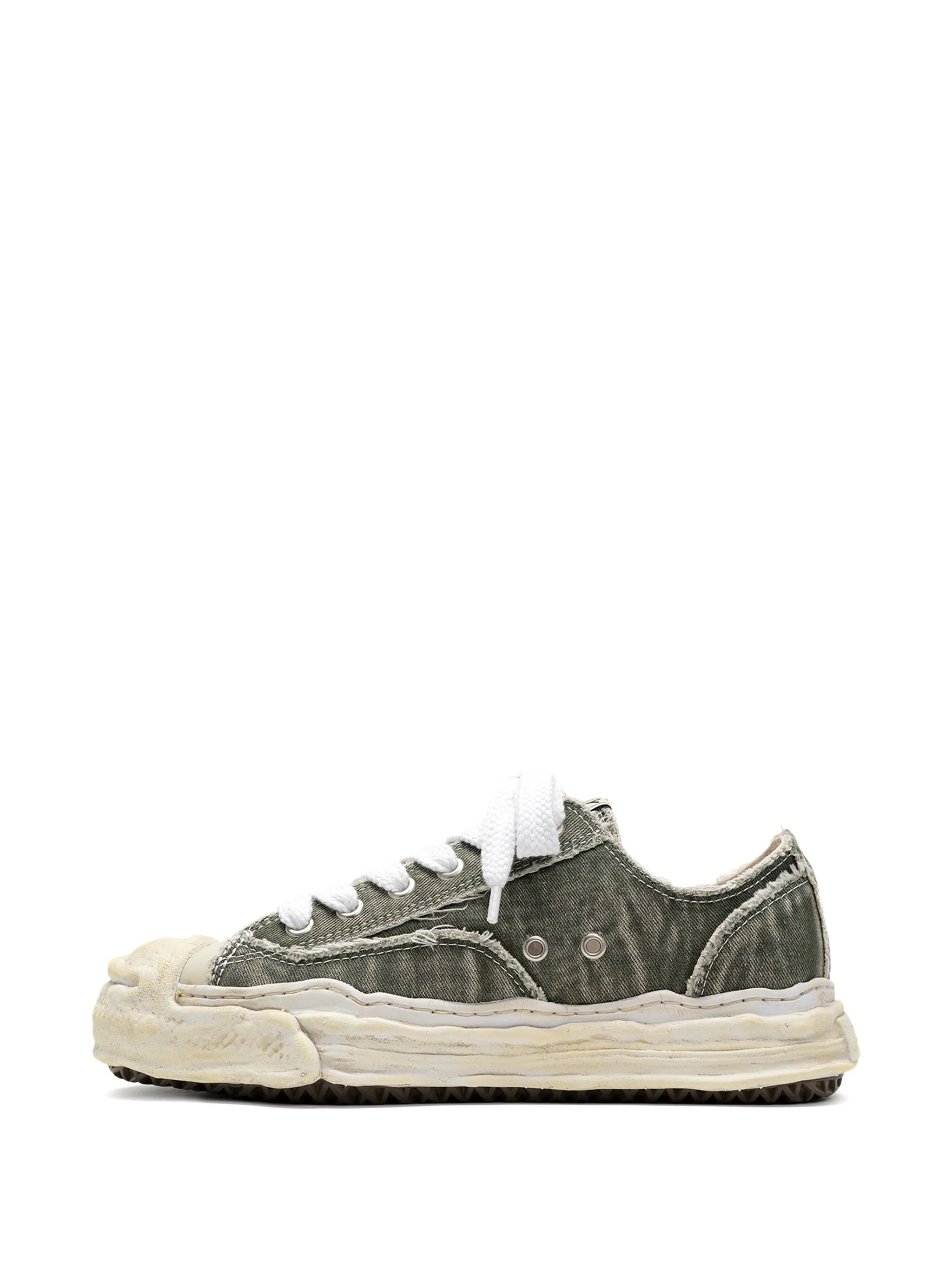 Hank denim low-top sneakers