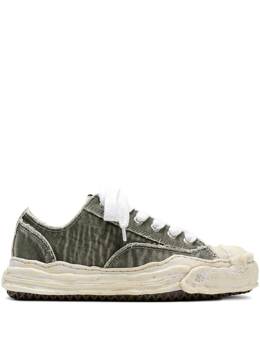 Hank denim low-top sneakers