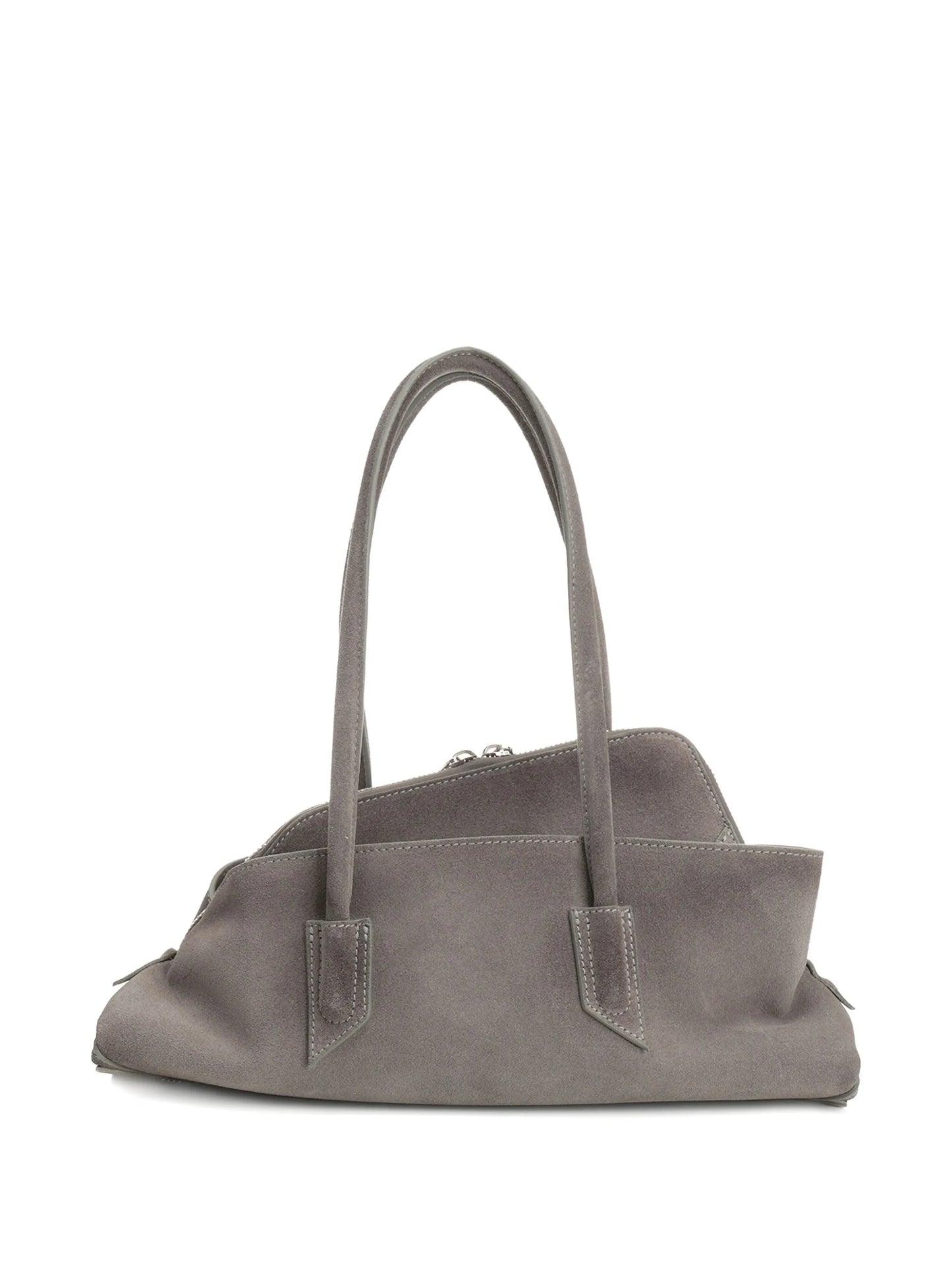 small La Passeggiata suede shoulder bag