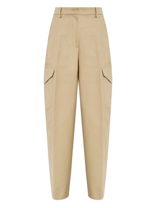 tapered cargo trousers