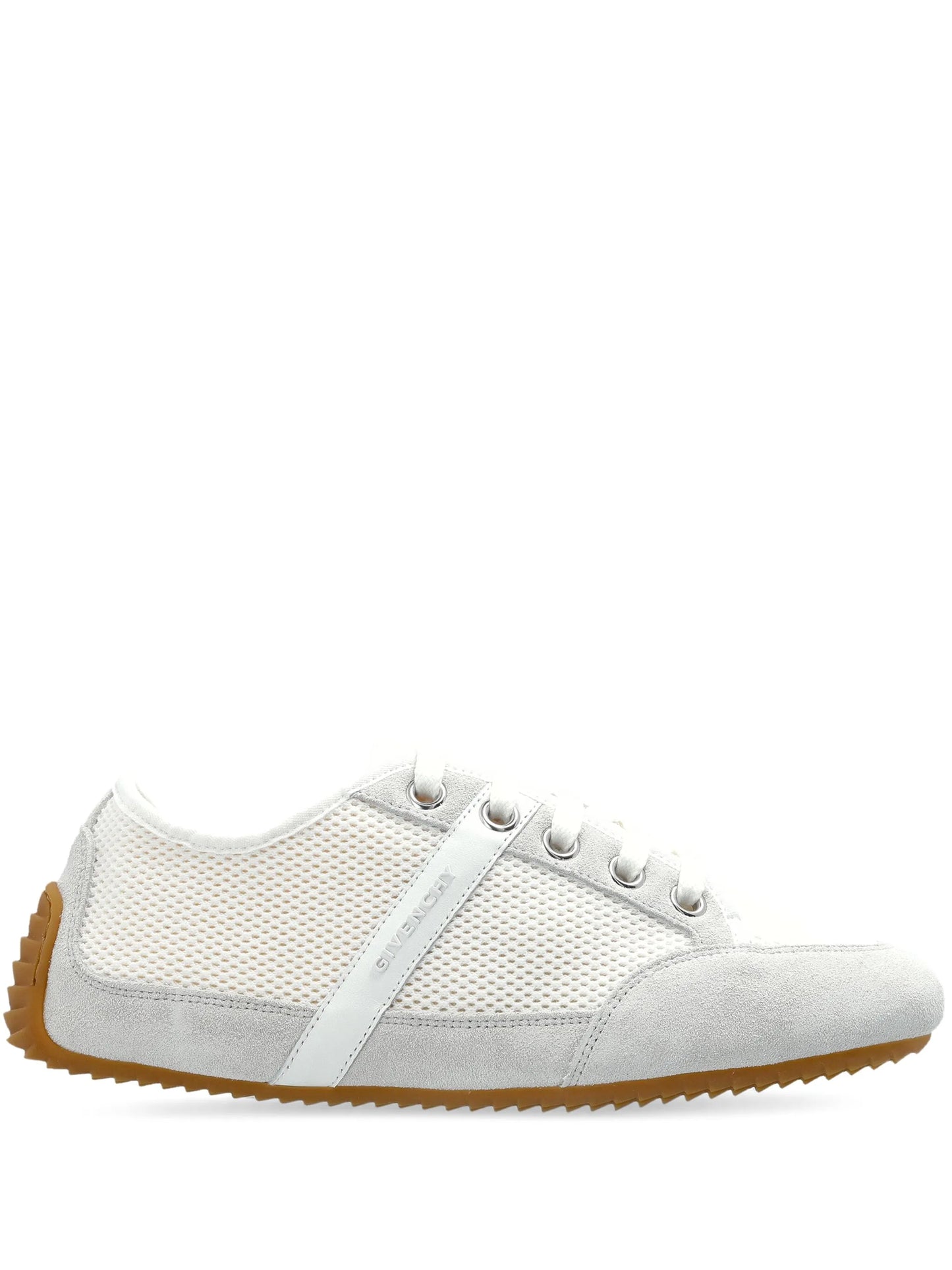 Slim panelled sneakers