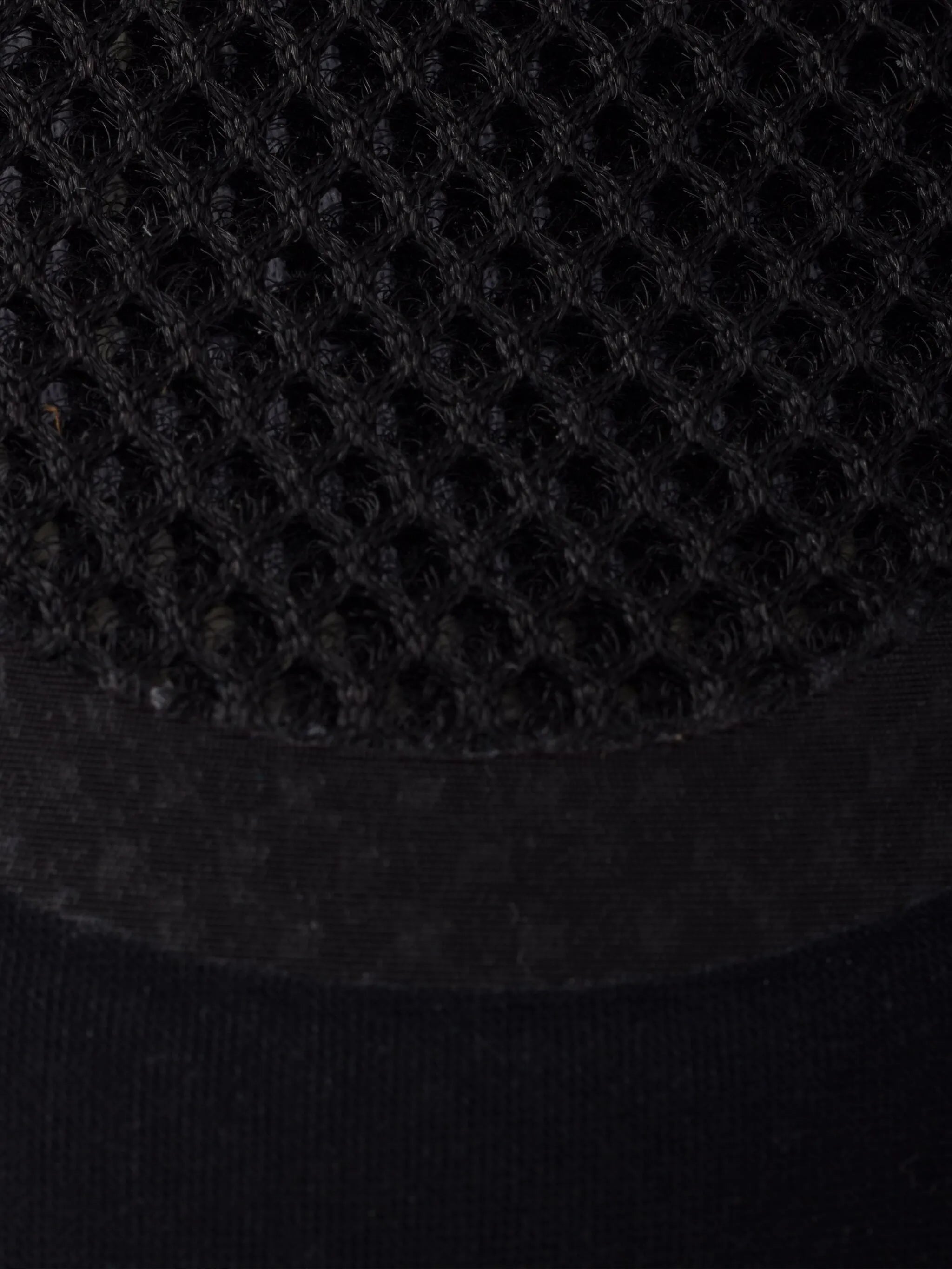 mesh-panels ballerina flats