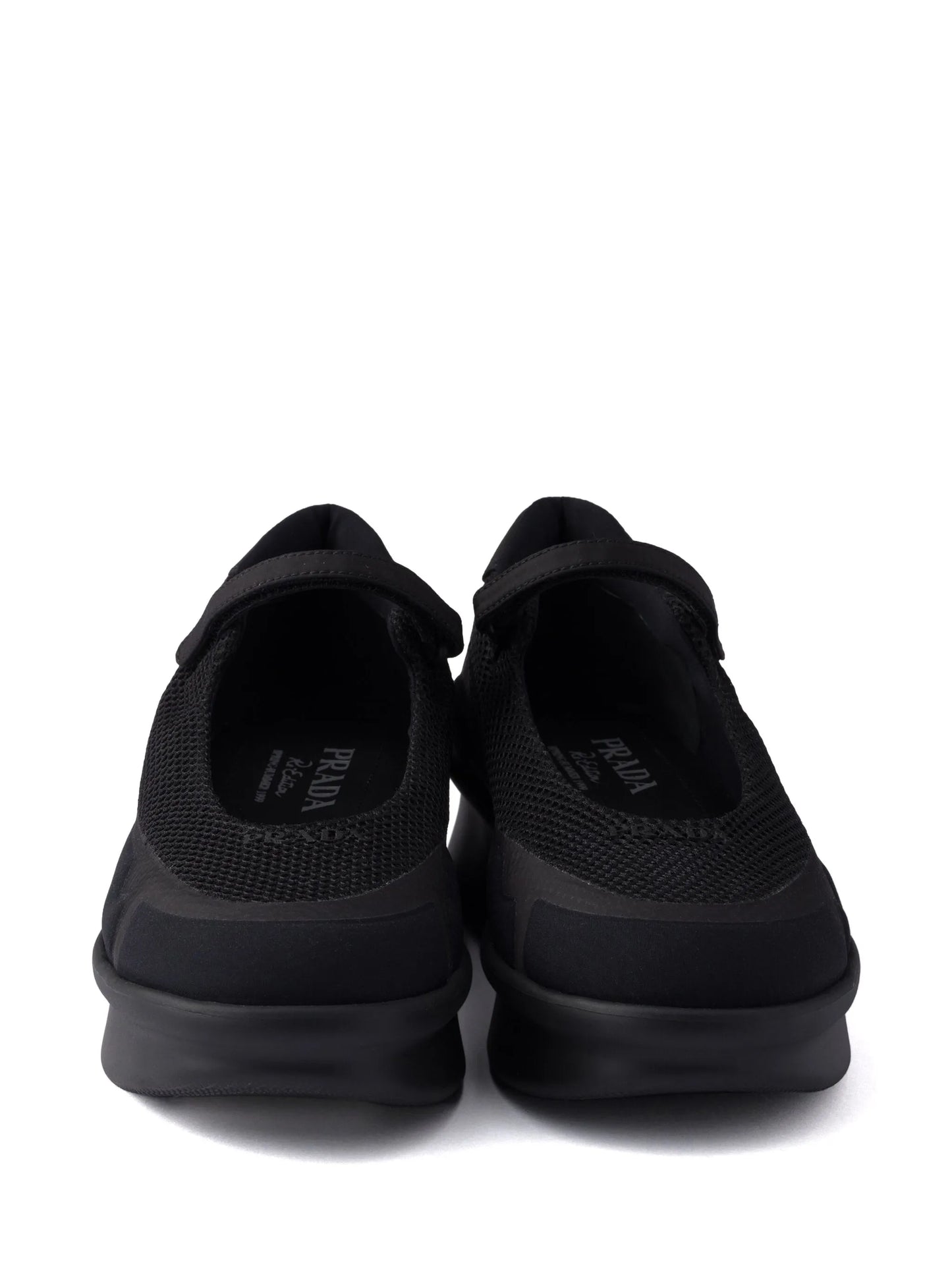 mesh-panels ballerina flats