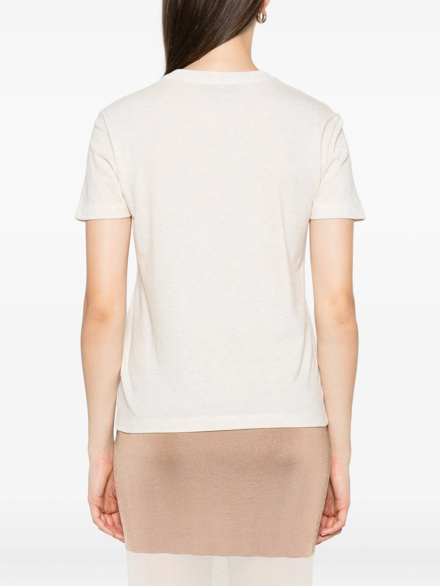 sequin-embellished T-shirt