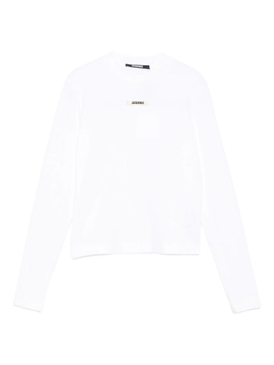 logo-patch long-sleeve T-shirt