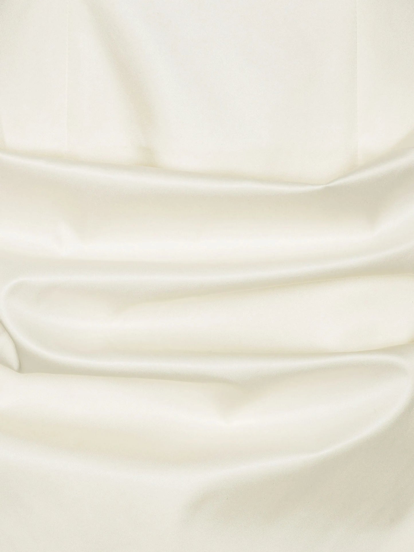 sweetheart-neck draped minidress