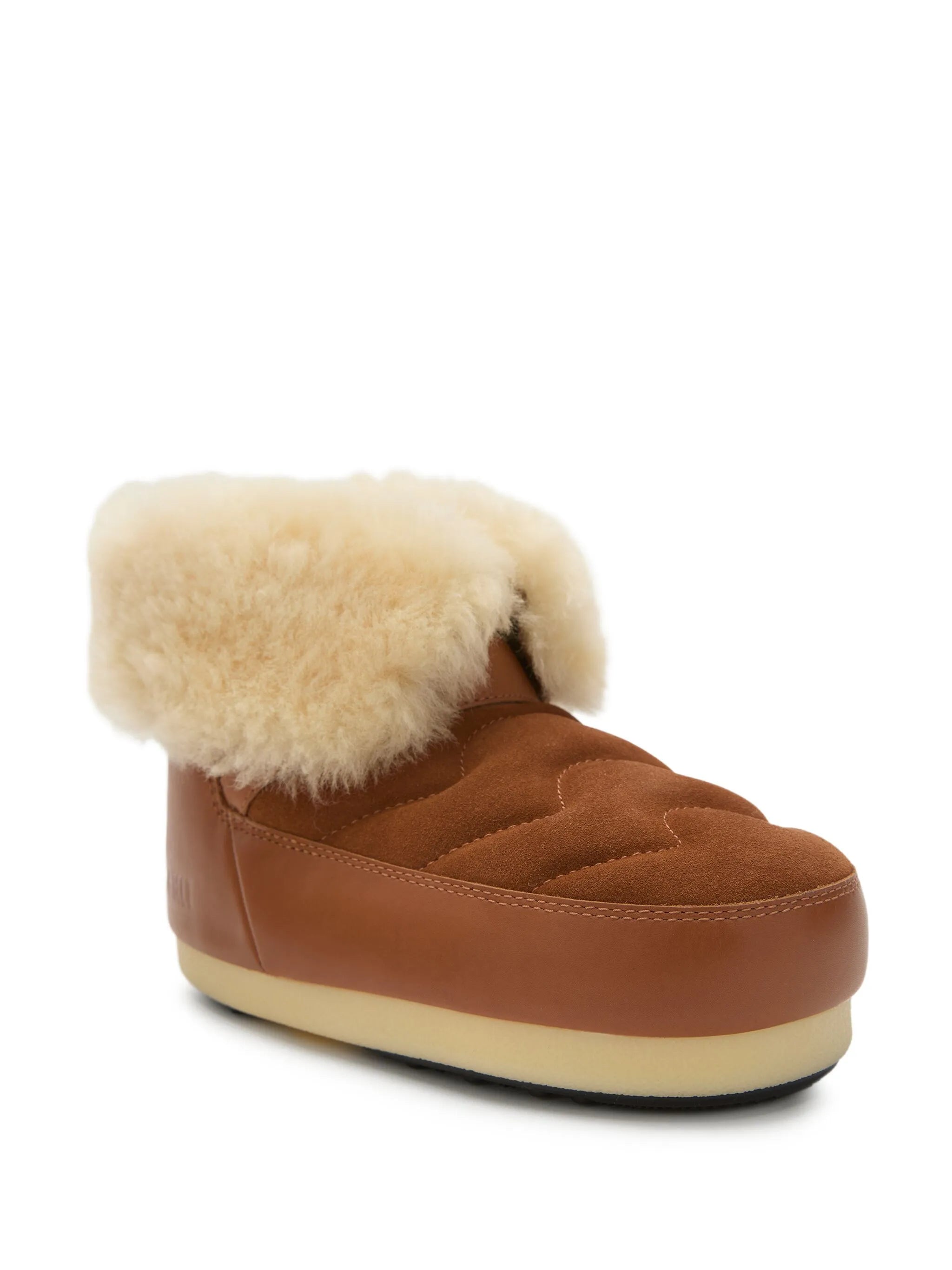 EVX quilted shearling boots