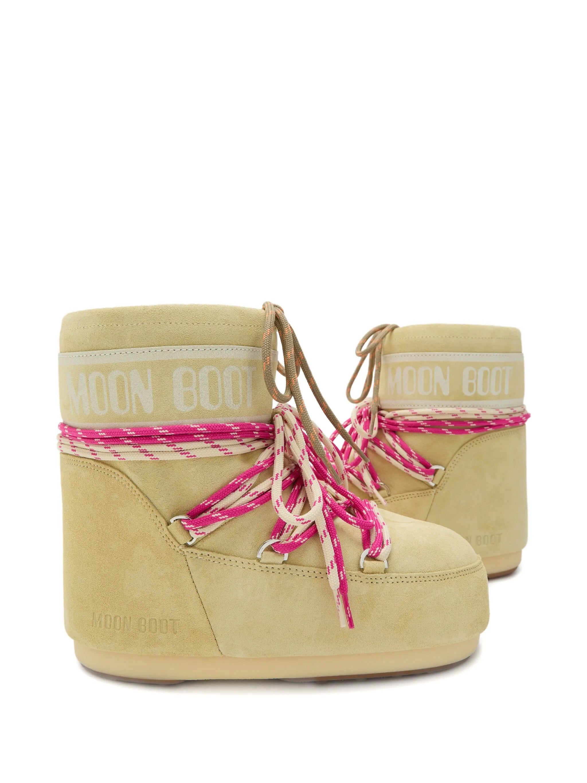 Icon suede lace-up boots