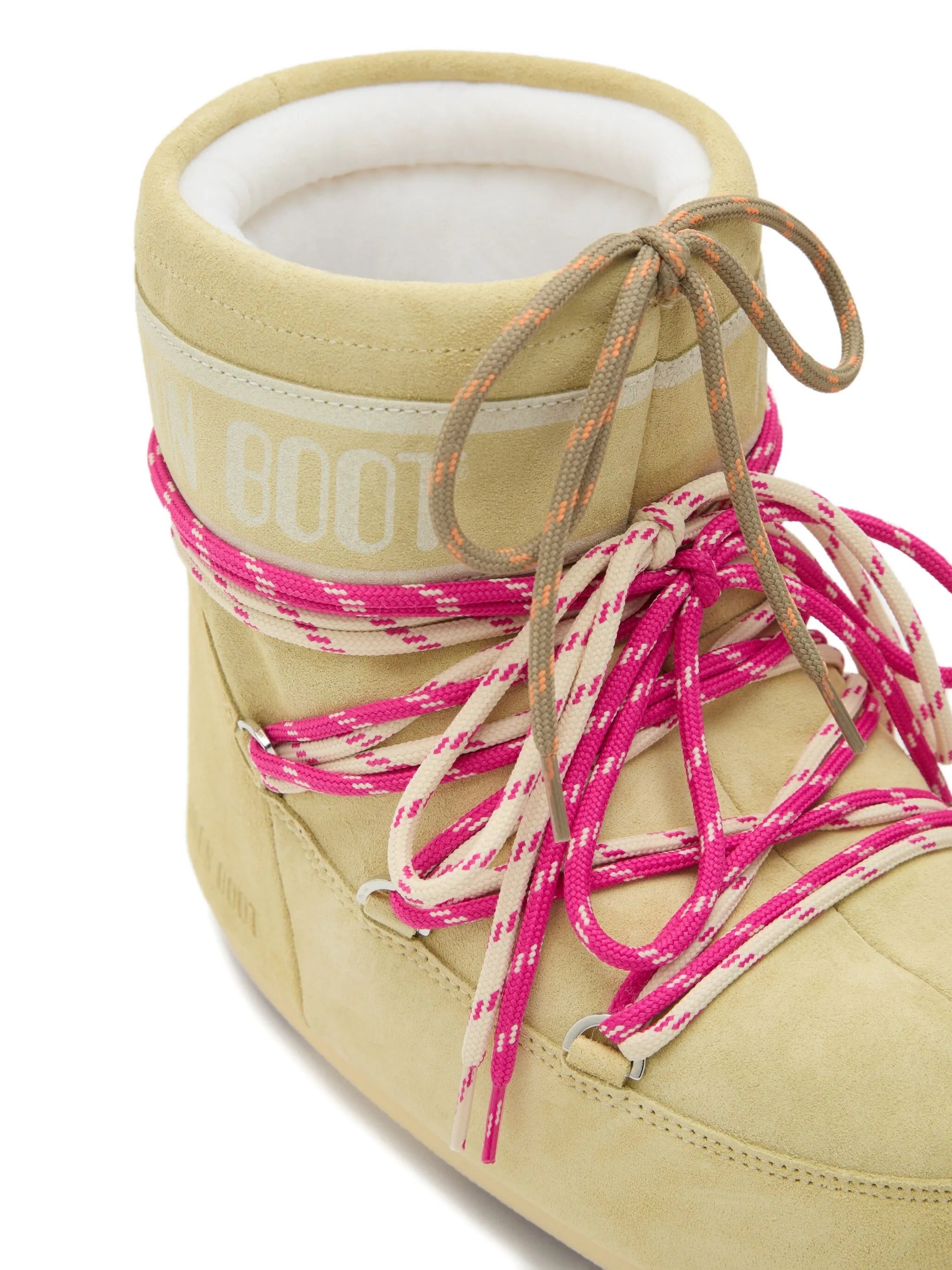 Icon suede lace-up boots