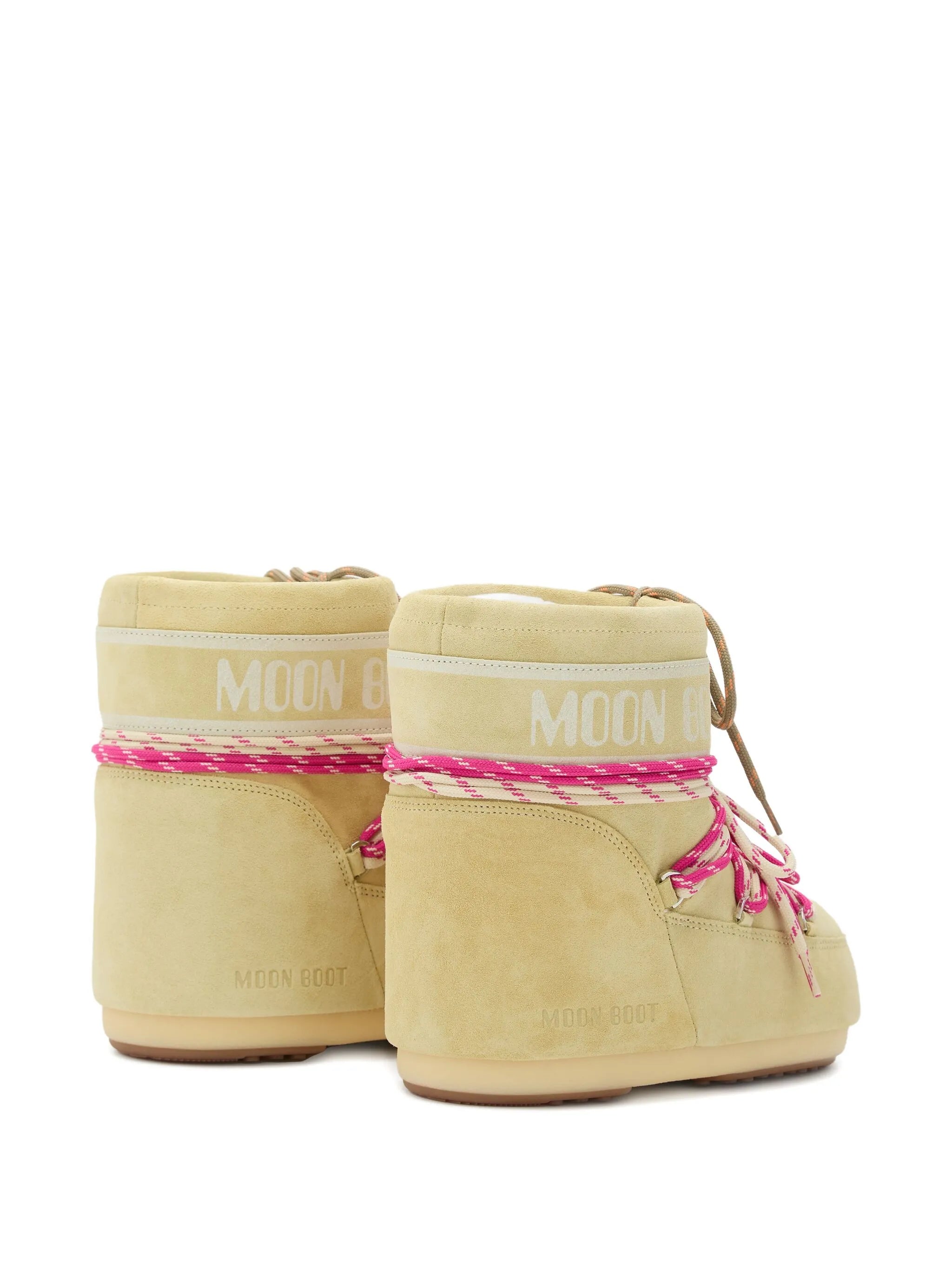 Icon suede lace-up boots