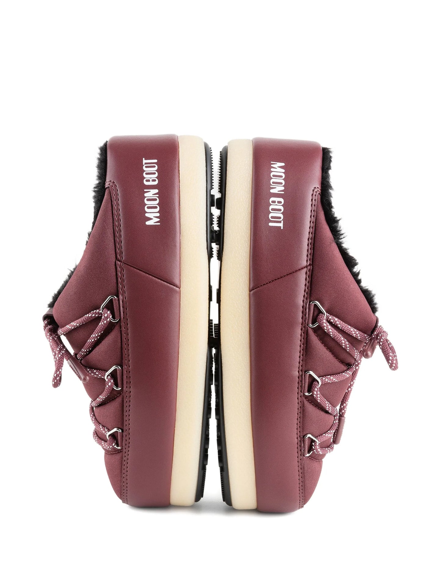lace-up mule boots