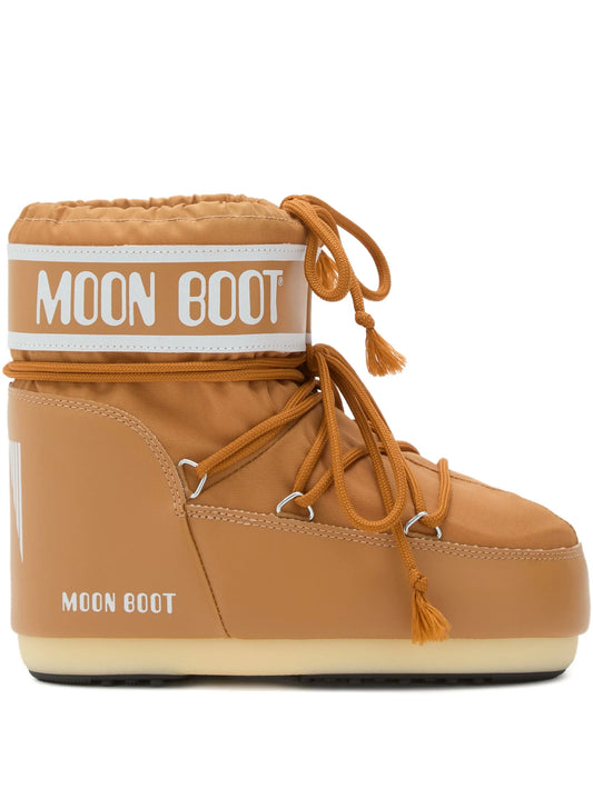Icon padded logo-band boots