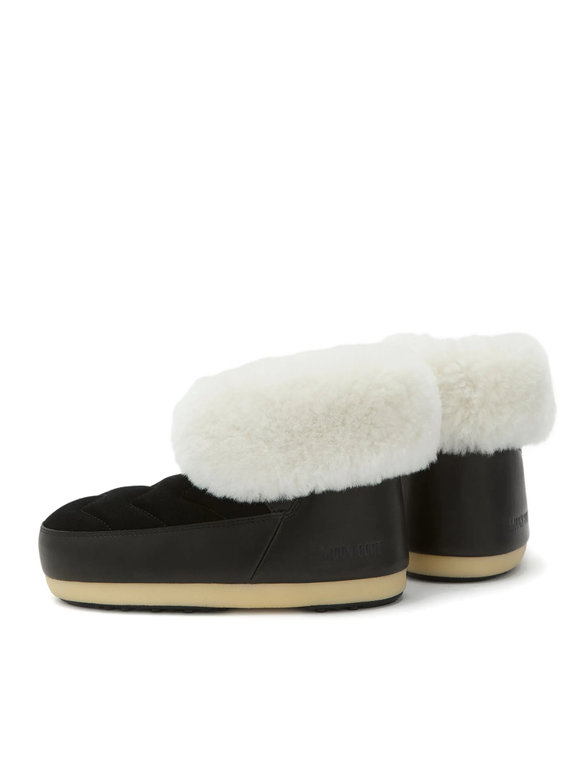 EVX quilted shearling boots