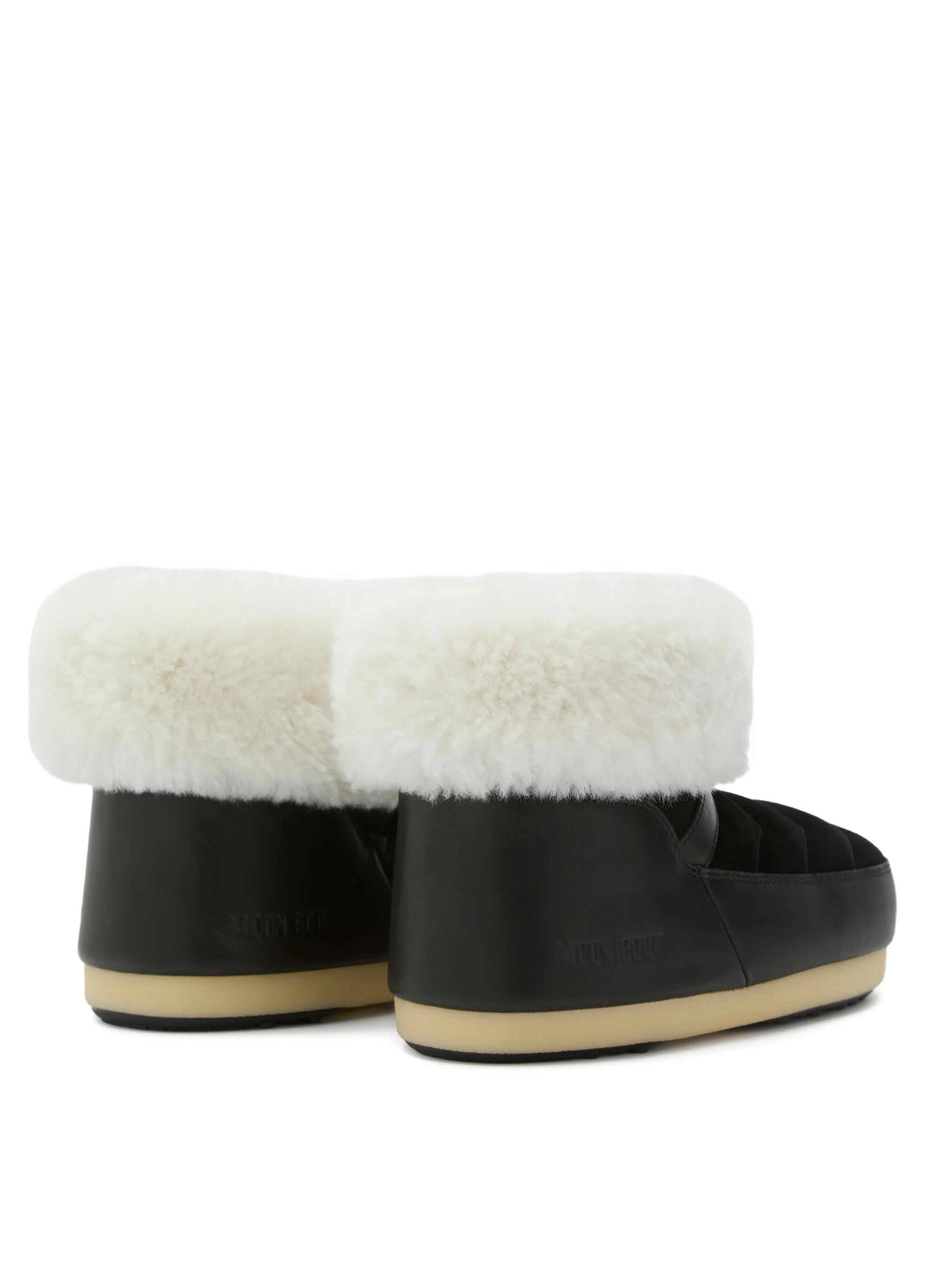 EVX quilted shearling boots
