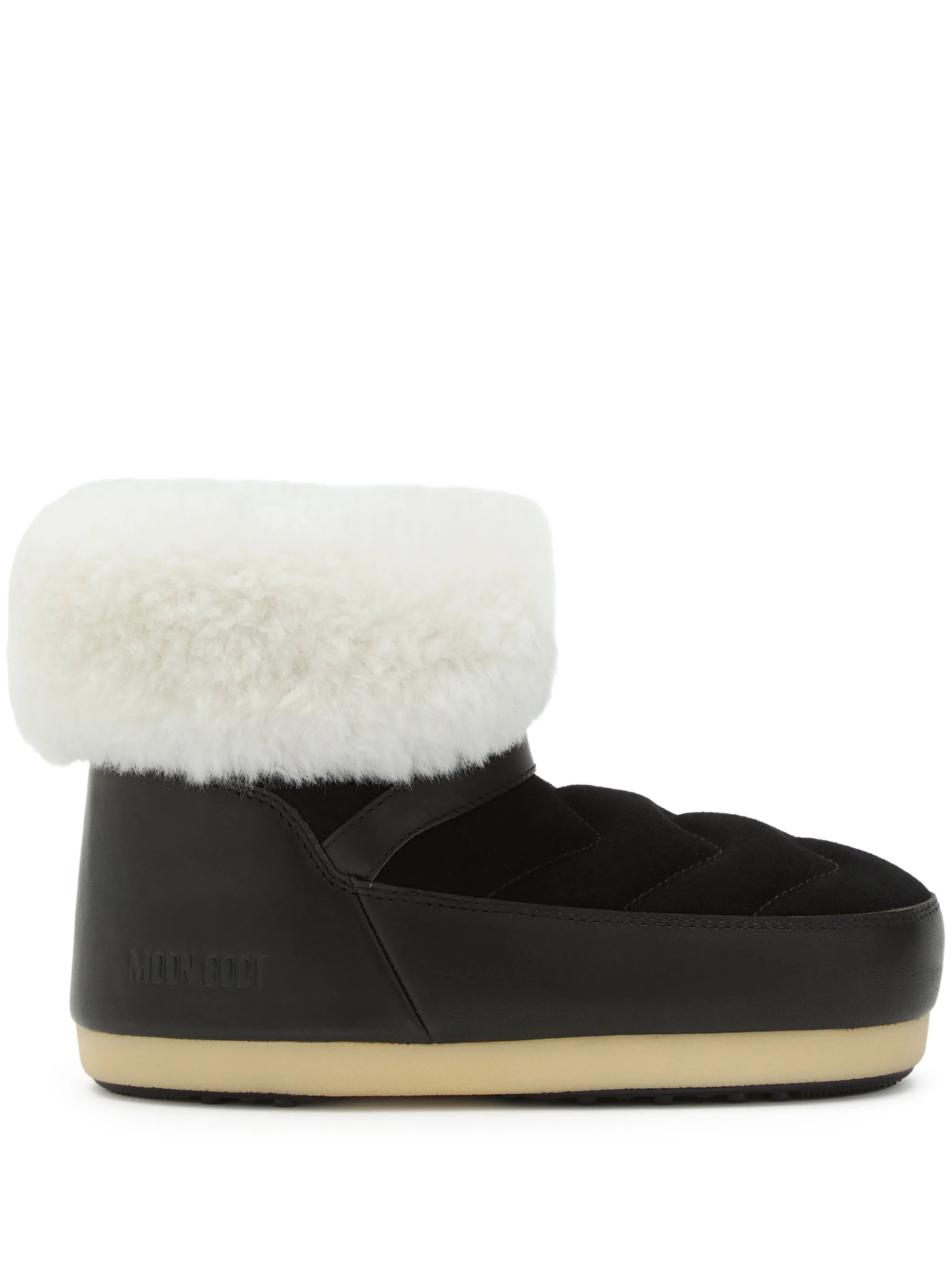EVX quilted shearling boots