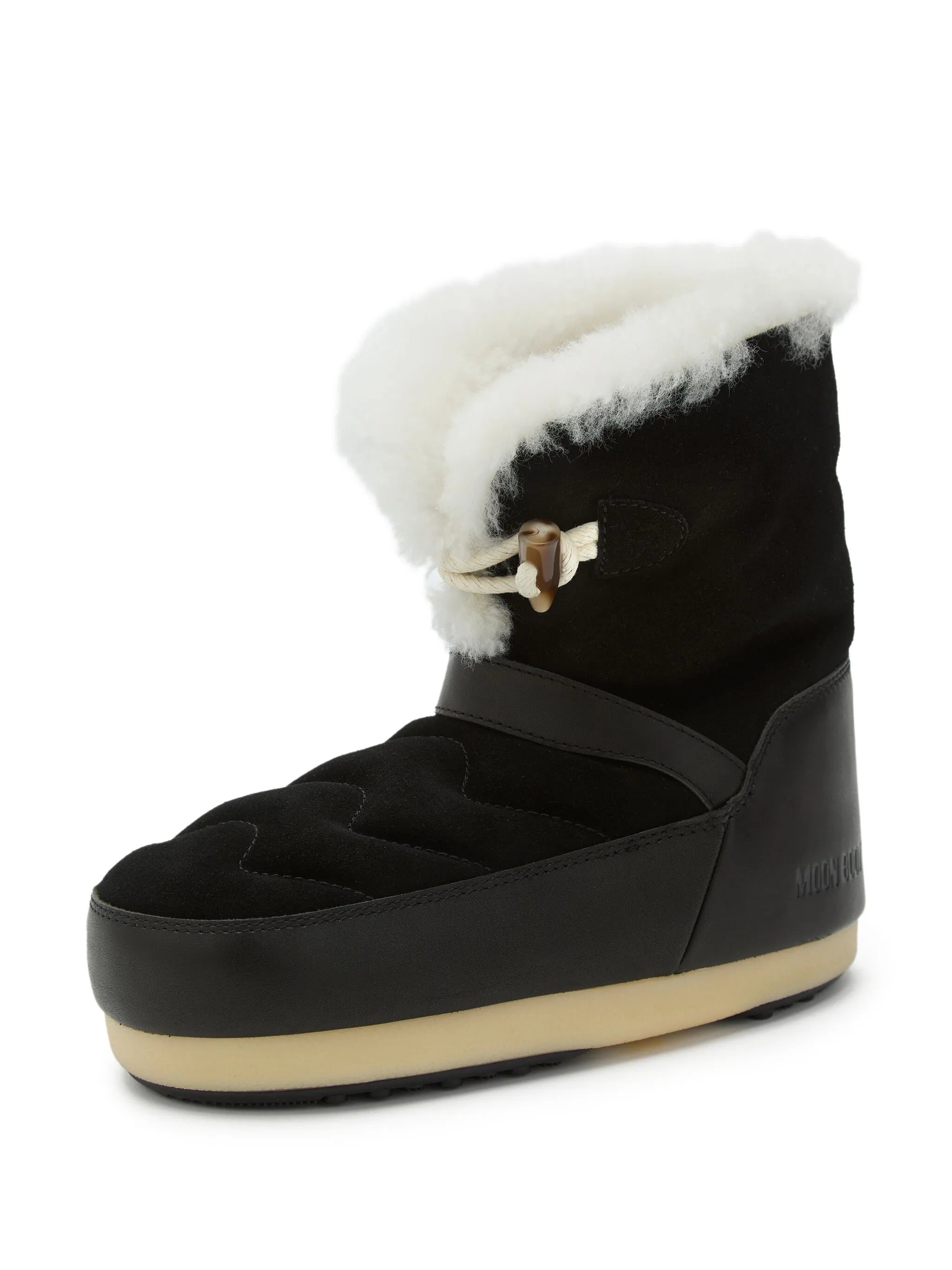 EVX quilted shearling boots