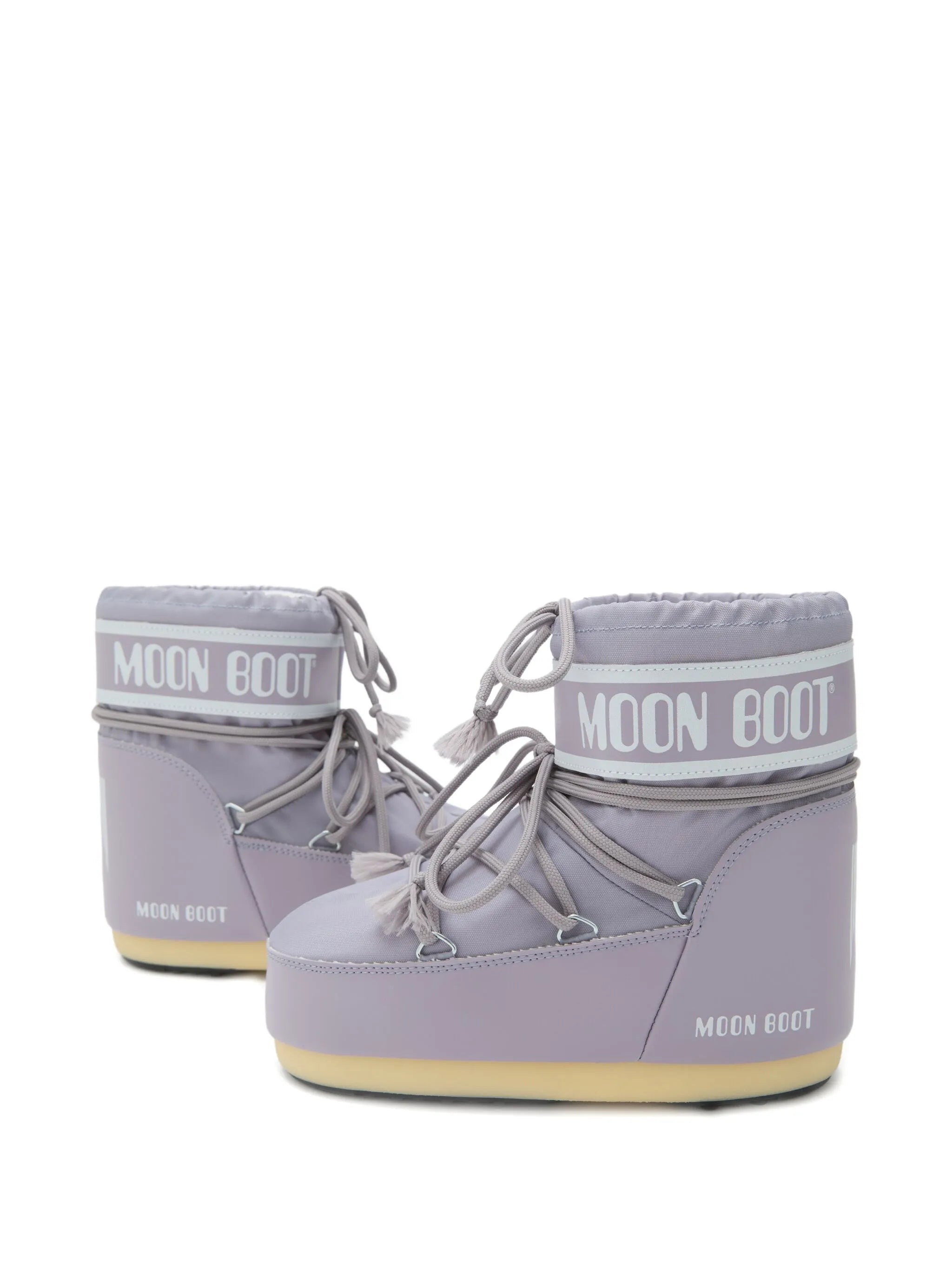 Icon padded logo-detail boots
