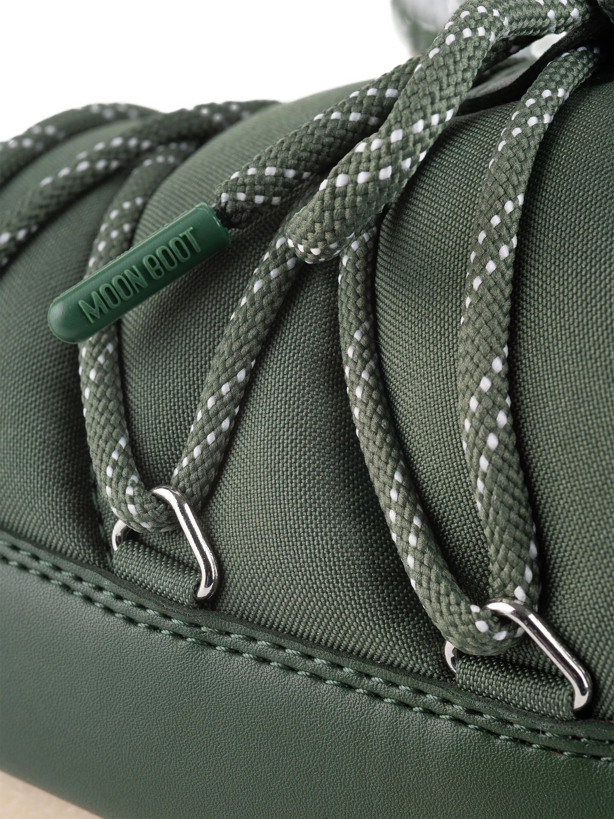 EVX padded lace-up mule boots