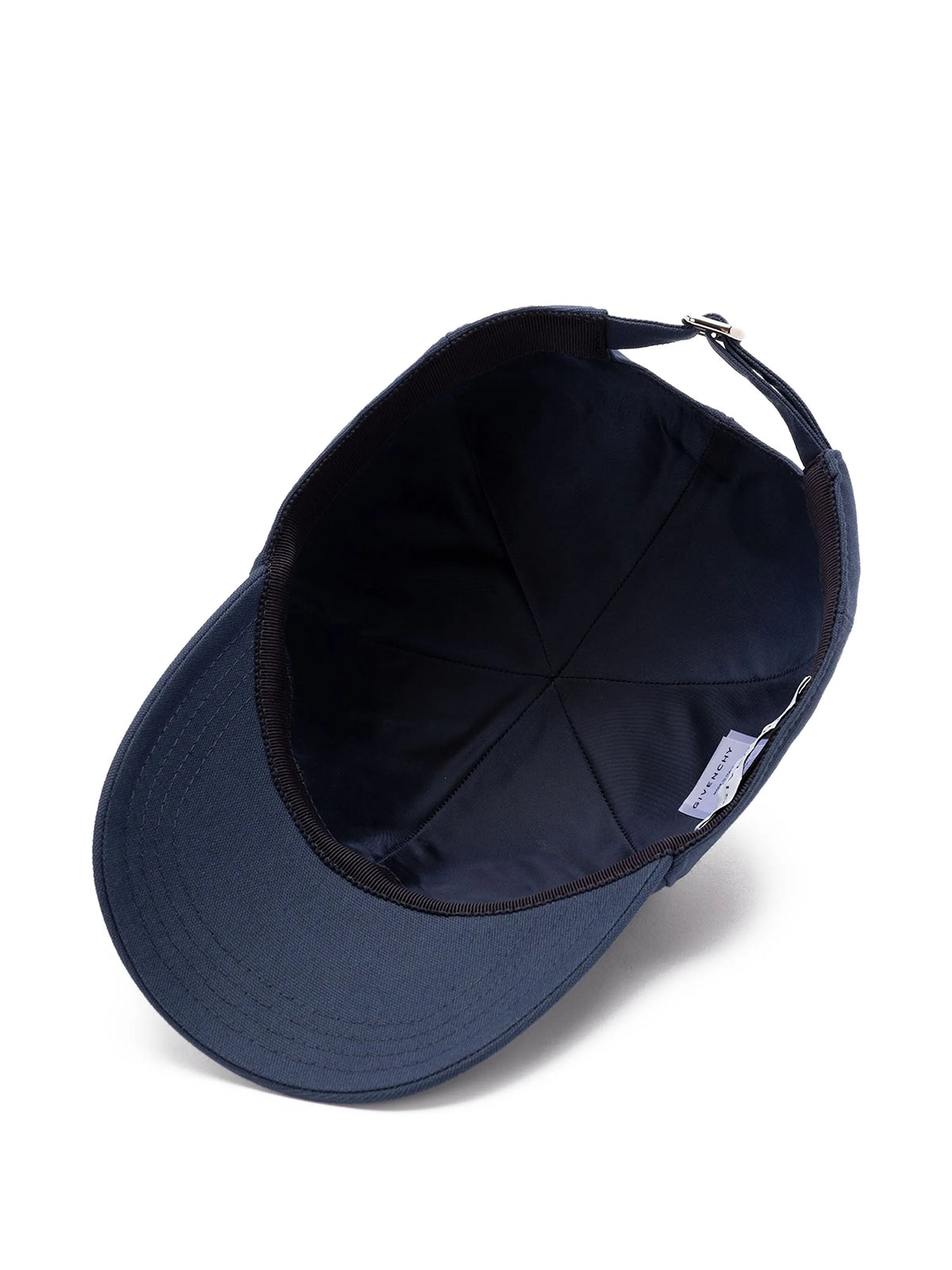 embroidered cap in cotton