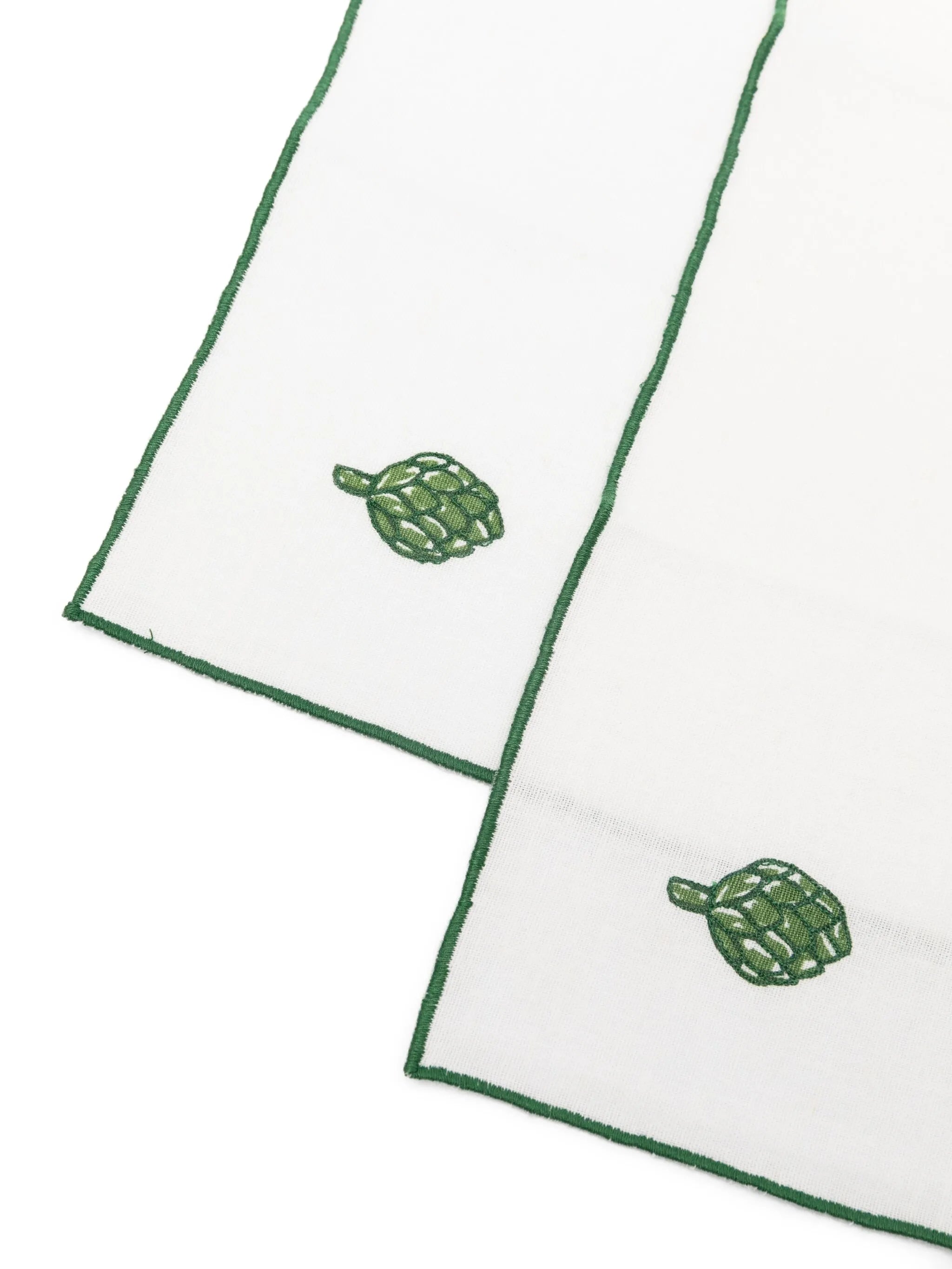 artichoke-embroidered napkin (pack of four)