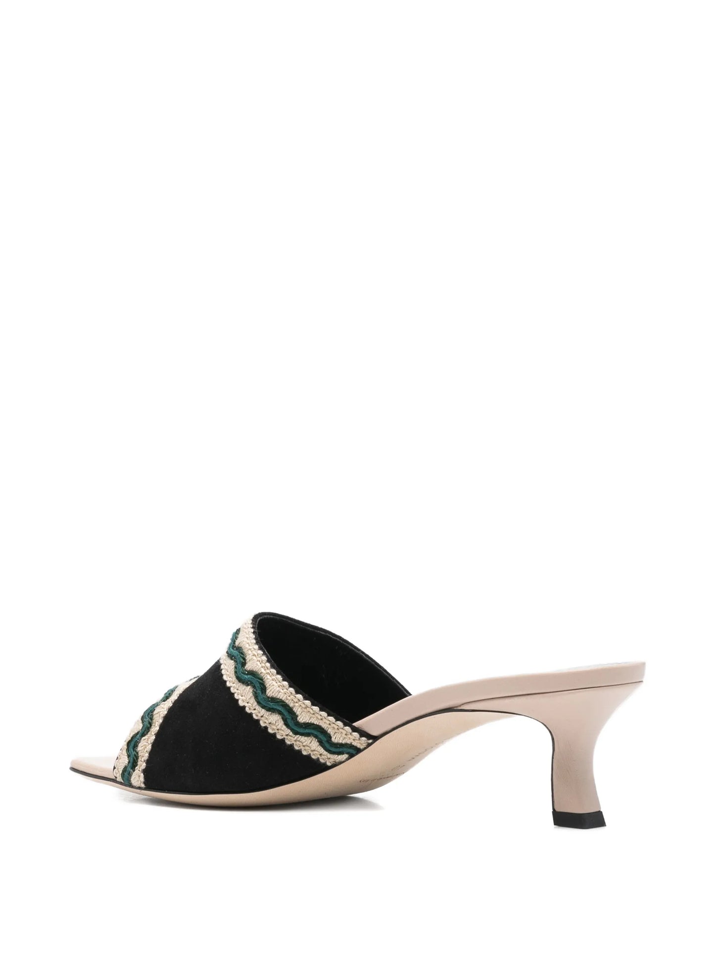 50mm Marebis embroidered sandals