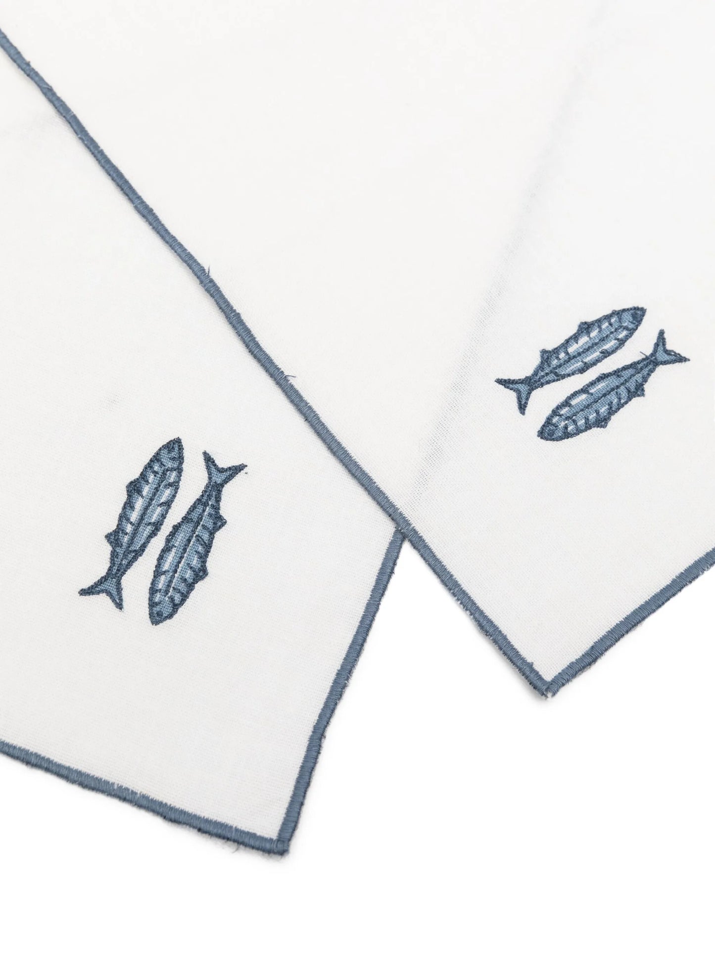 embroidered-fish napkins (set of four) (45cm x 45cm)