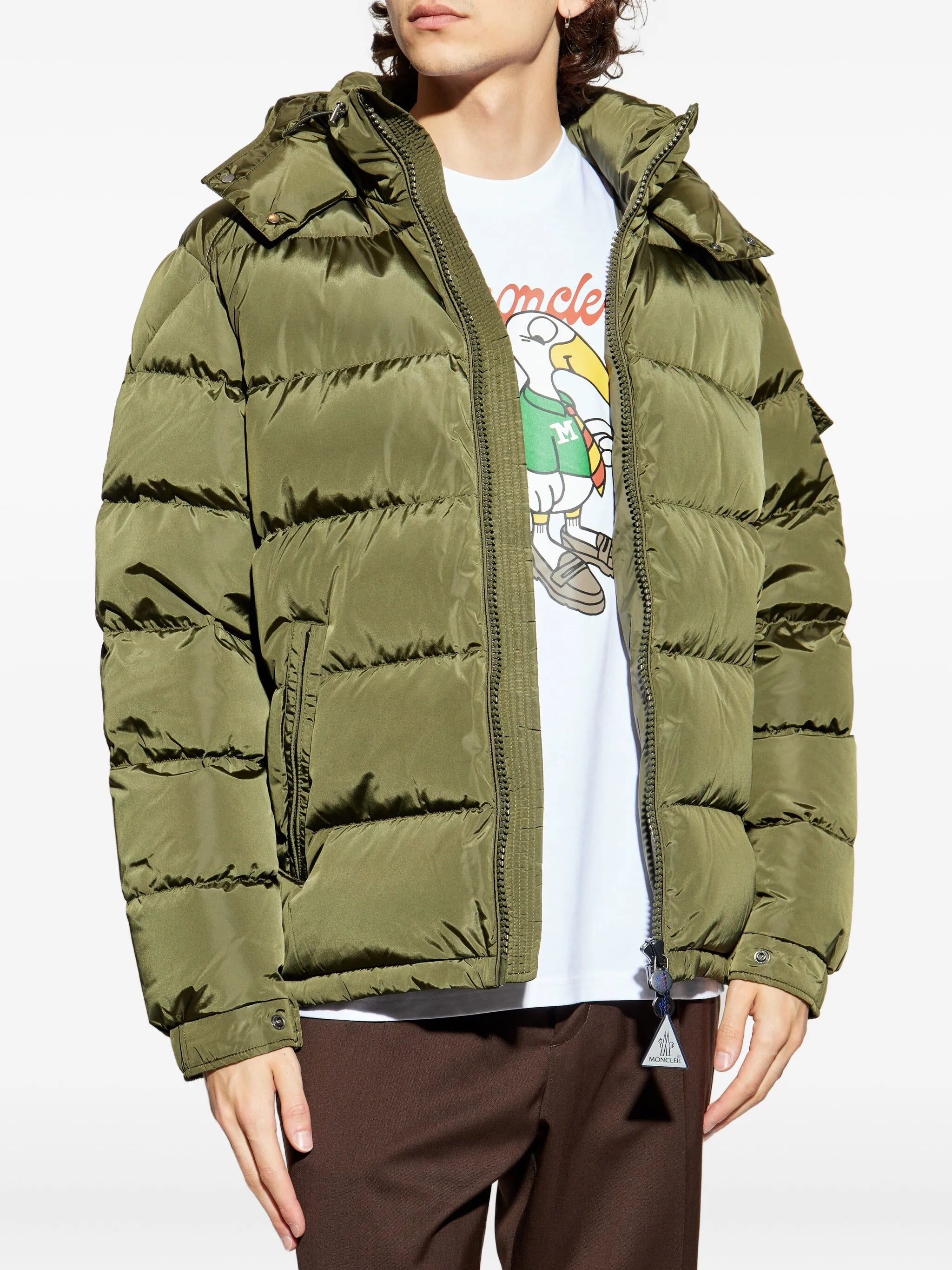 Maya hooded puffer jacket