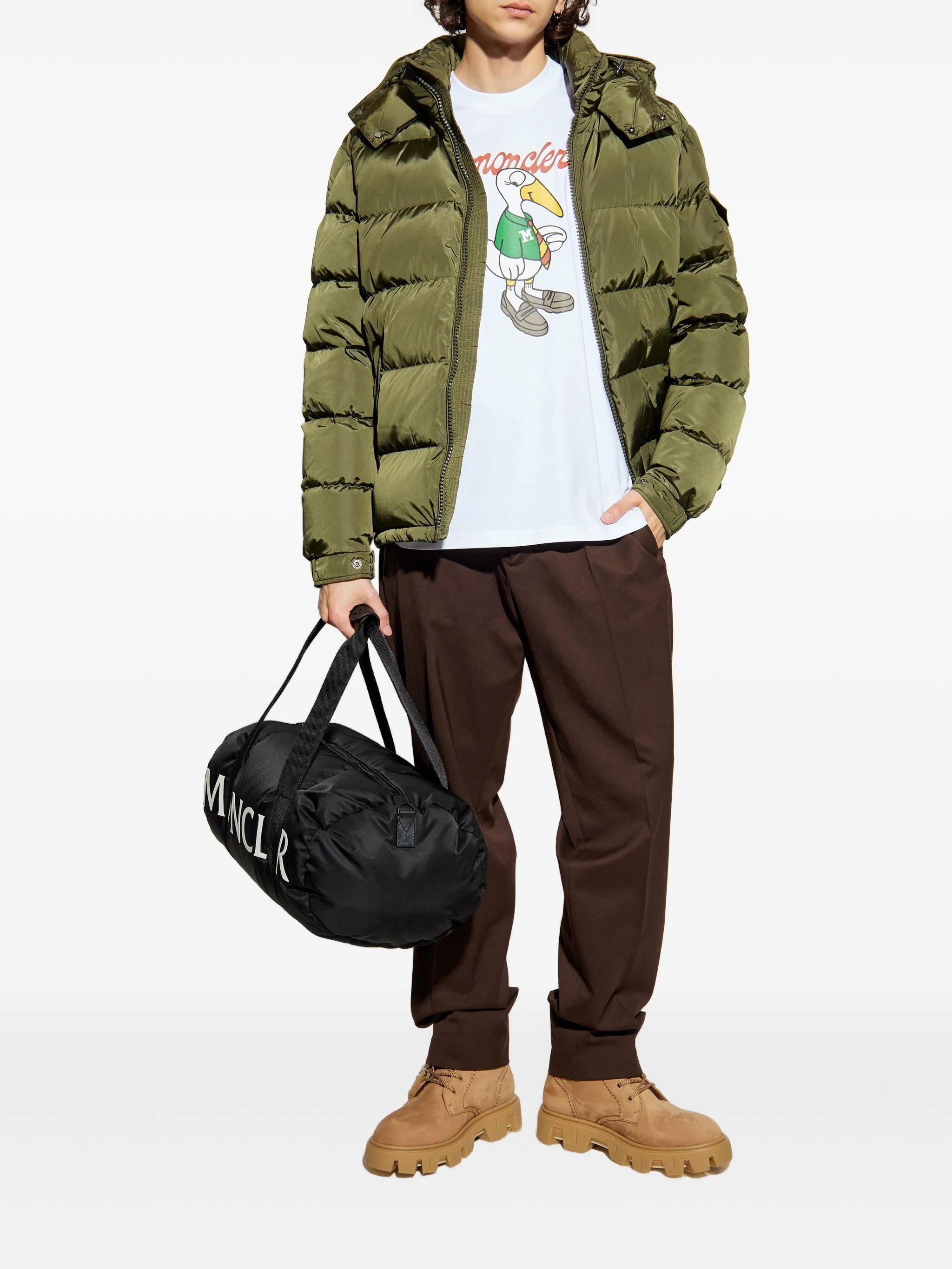 Maya hooded puffer jacket