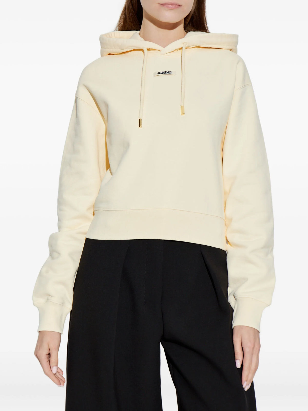 logo-patch hoodie