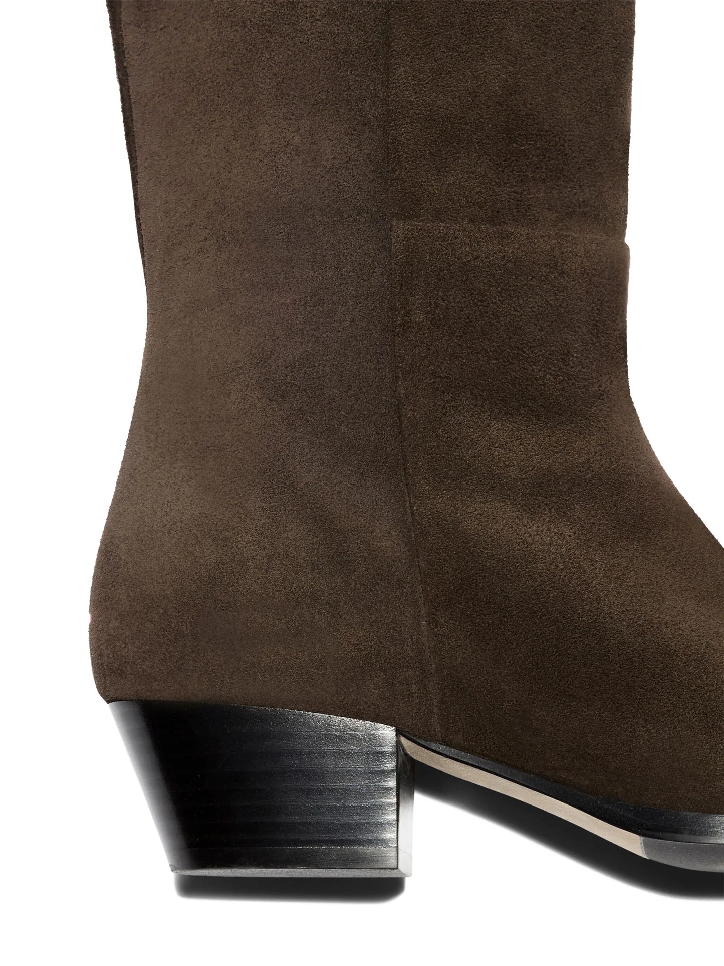 suede knee-high boots