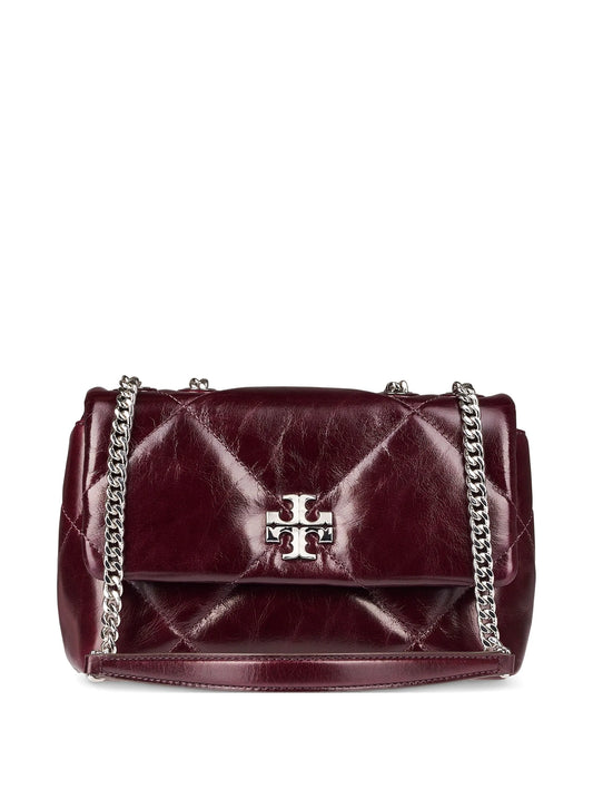 quilted leather shoulder bag