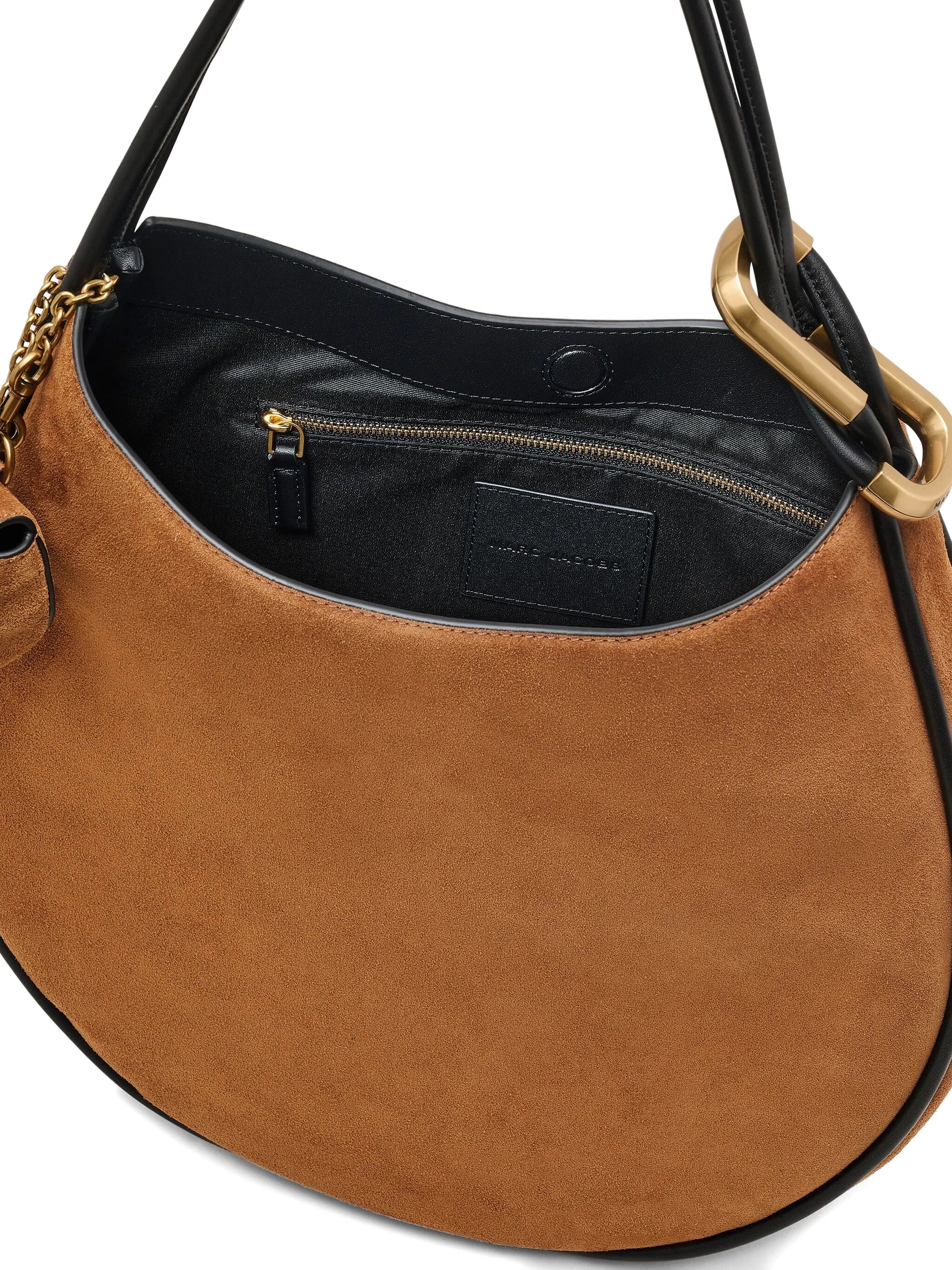 medium suede shoulder bag