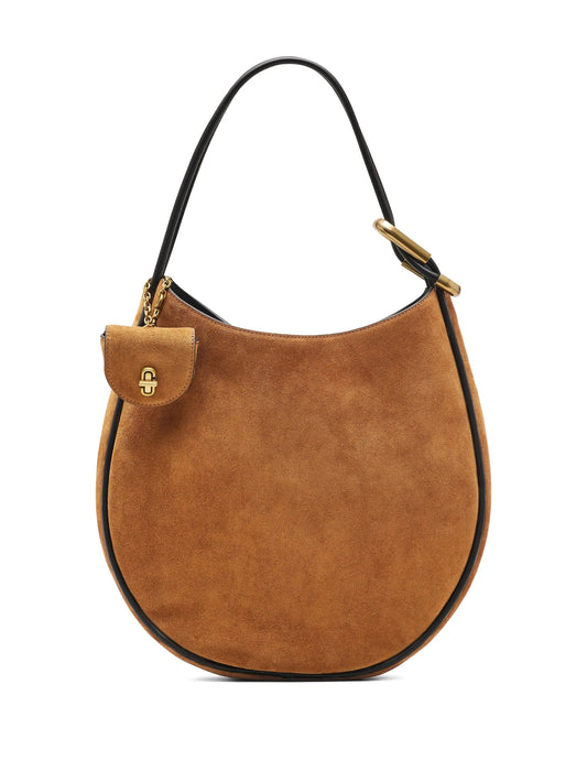 medium suede shoulder bag