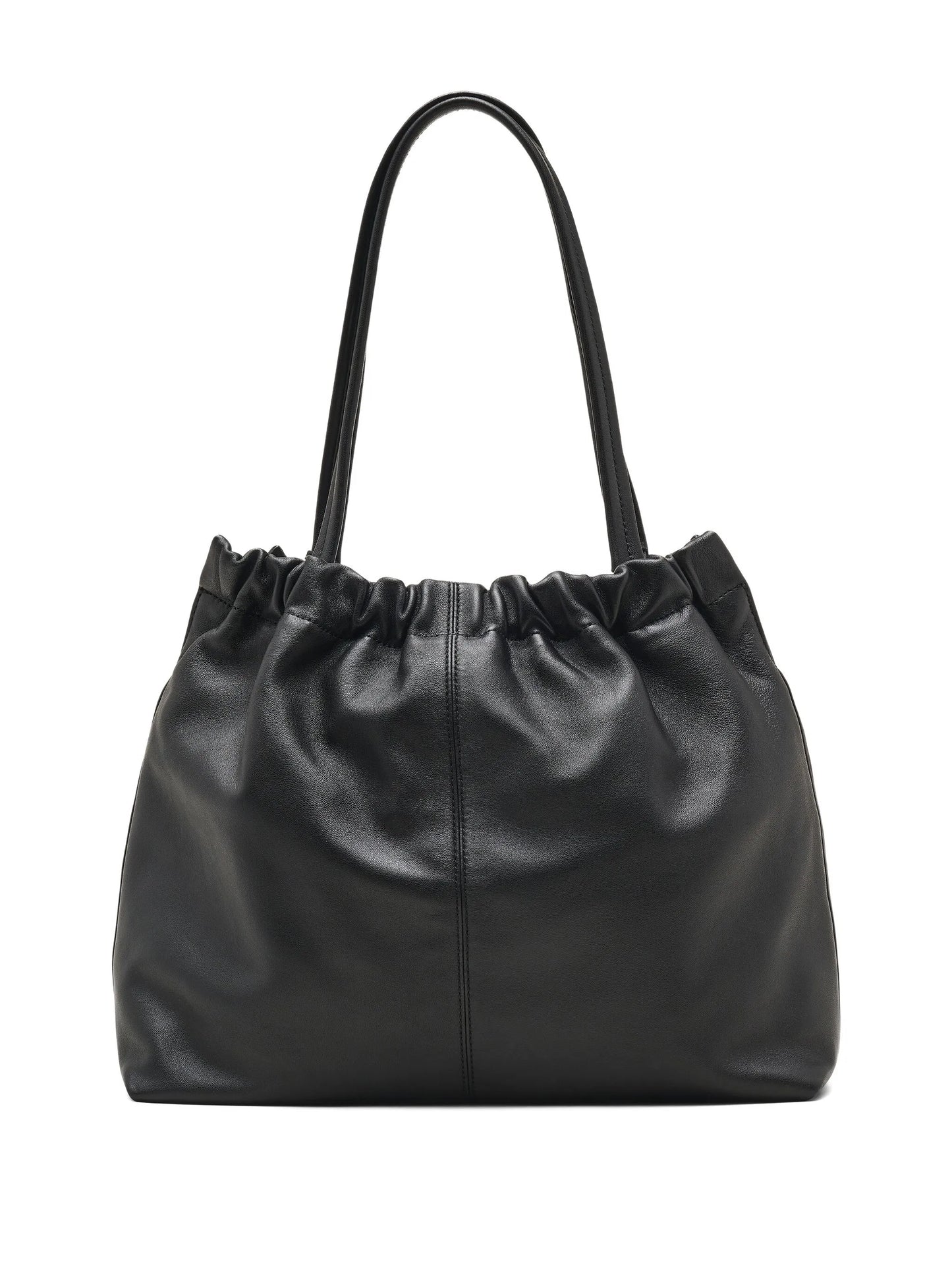 The Cristina chain-embellished drawstring tote