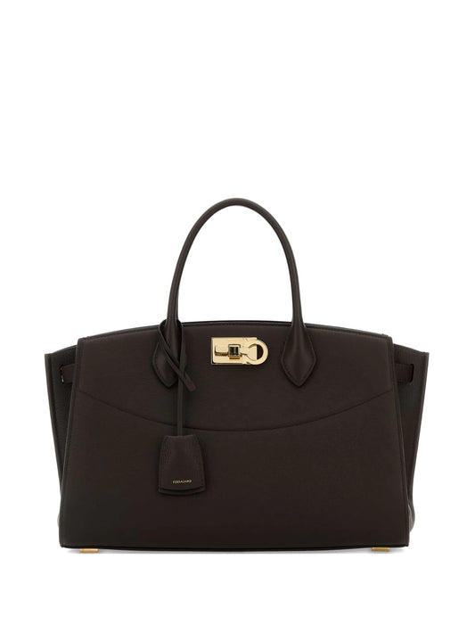 Ferragamo Studio leather tote bag