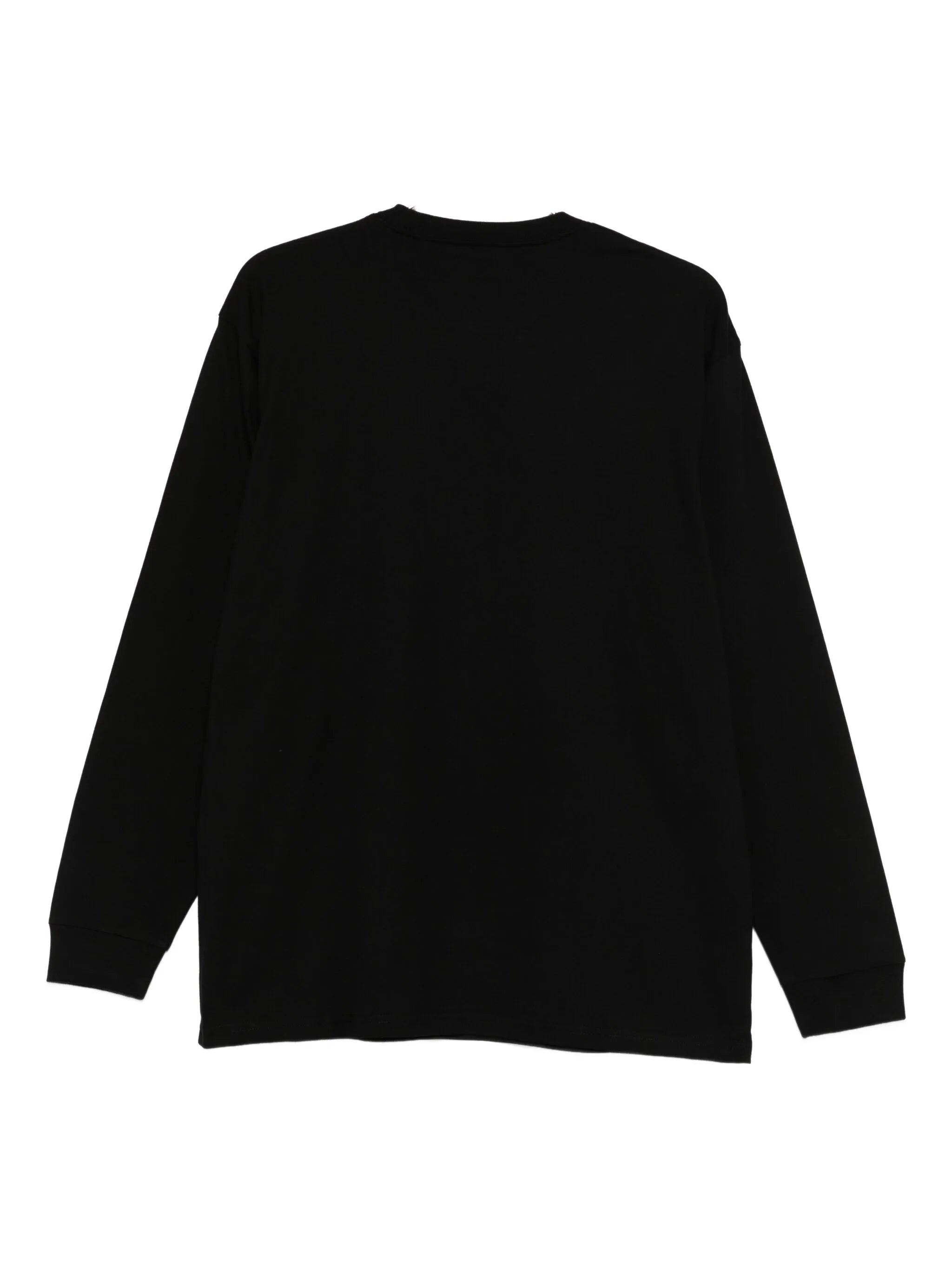 logo-embroidered long-sleeve T-shirt