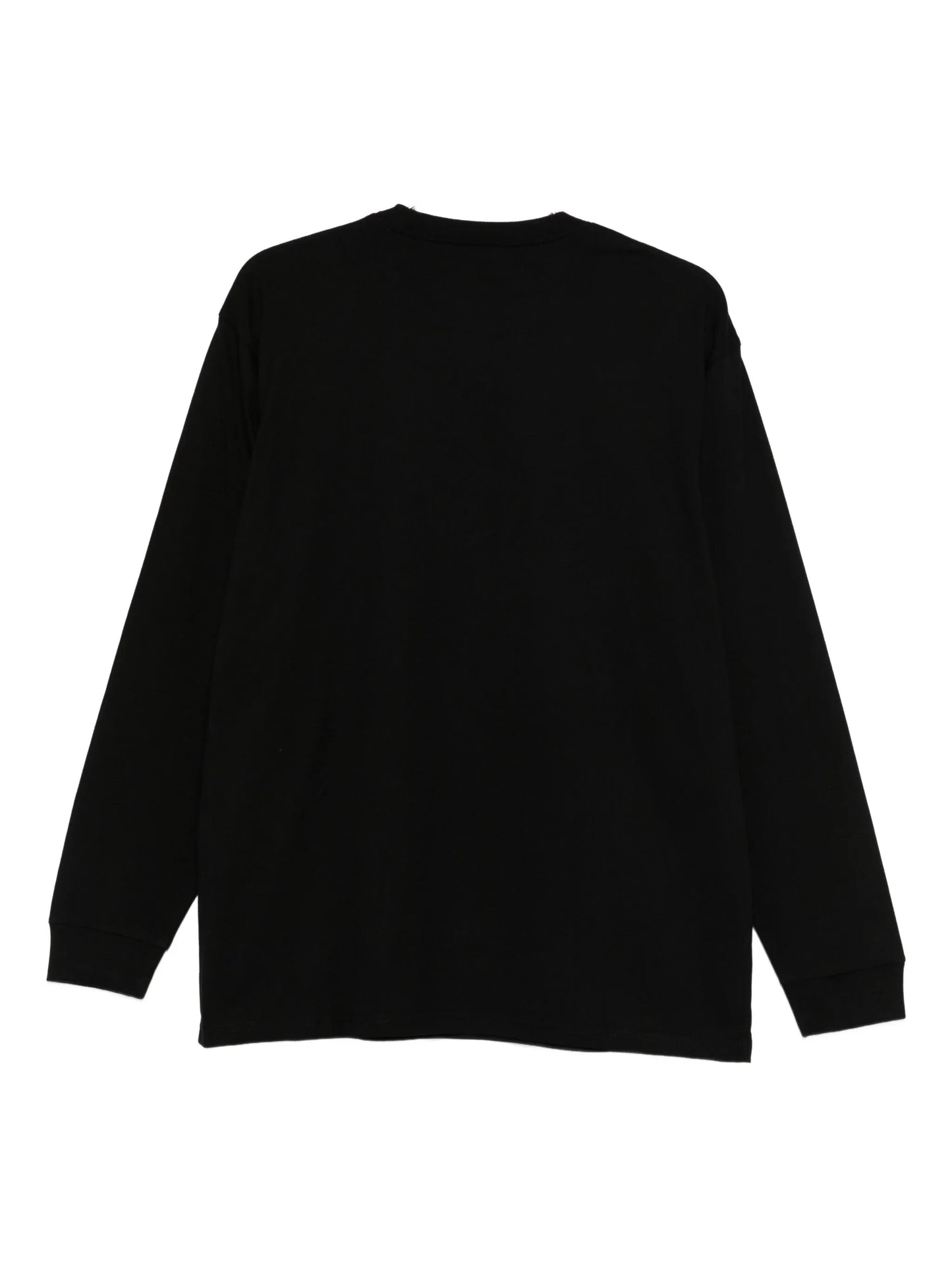 logo-embroidered long-sleeve T-shirt