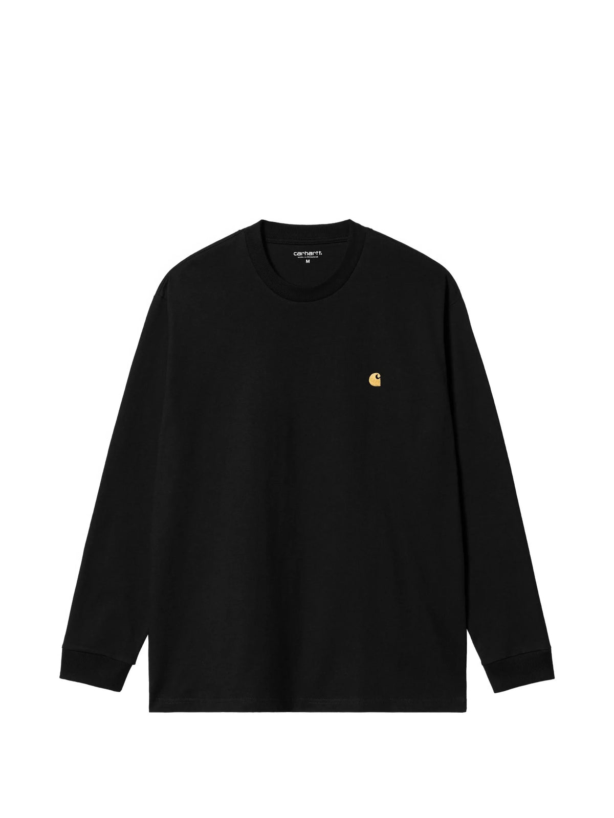 logo-embroidered long-sleeve T-shirt
