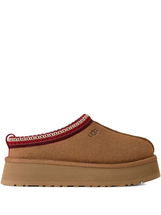 Tazz platform-sole embroidered loafers