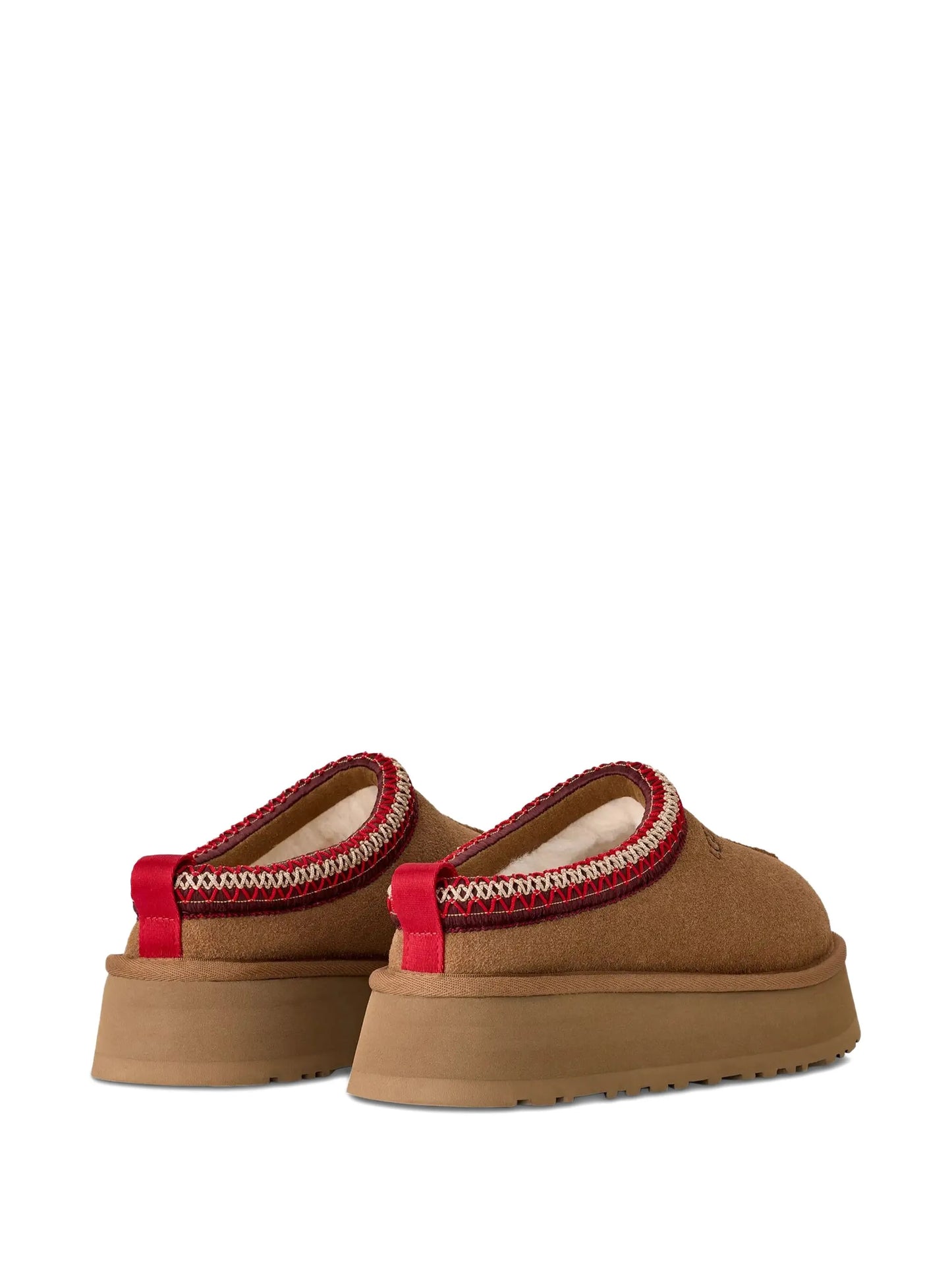 Tazz platform-sole embroidered slippers